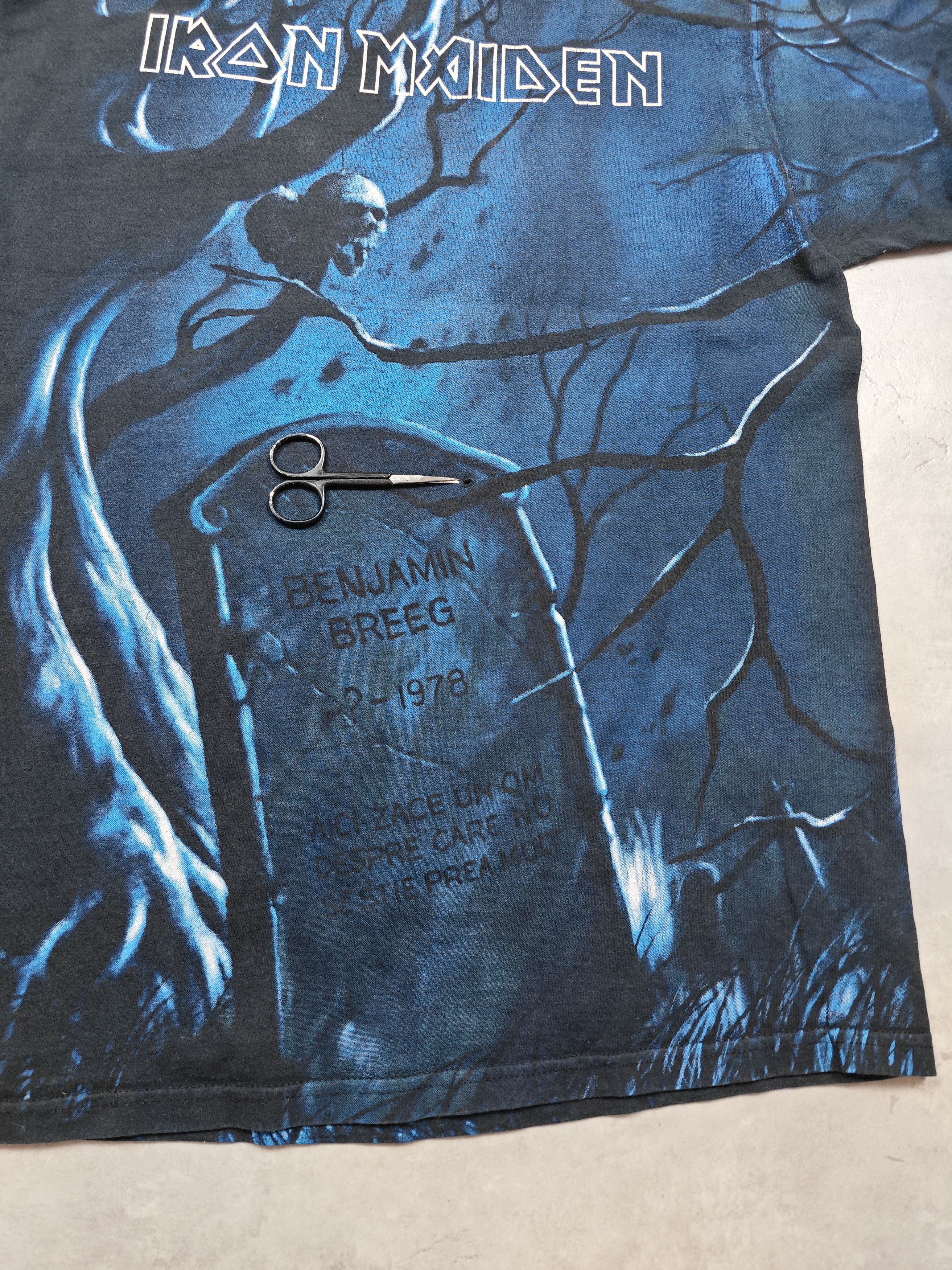 Fruit Of The Loom Iron Maiden Vintage T Shirt Size US L / EU 52-54 / 3 - 6 Thumbnail