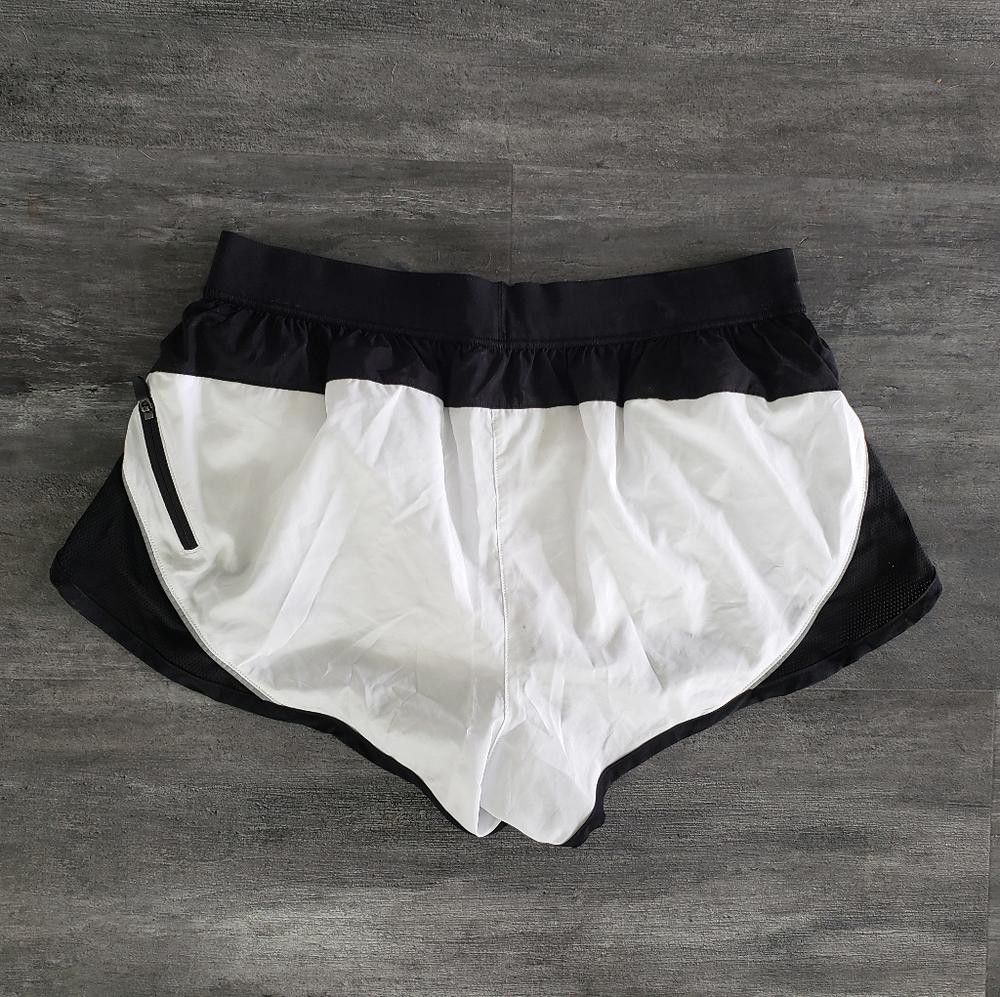 Designer White Black Victoria Sport Athletic Short Size 28" / US 6 / IT 42 - 2 Thumbnail