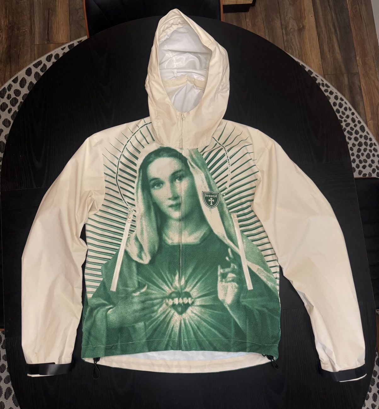 Bravest Studios Bravest Studios Cream Mary Shell Jacket Size US S / EU 44-46 / 1 - 1 Thumbnail