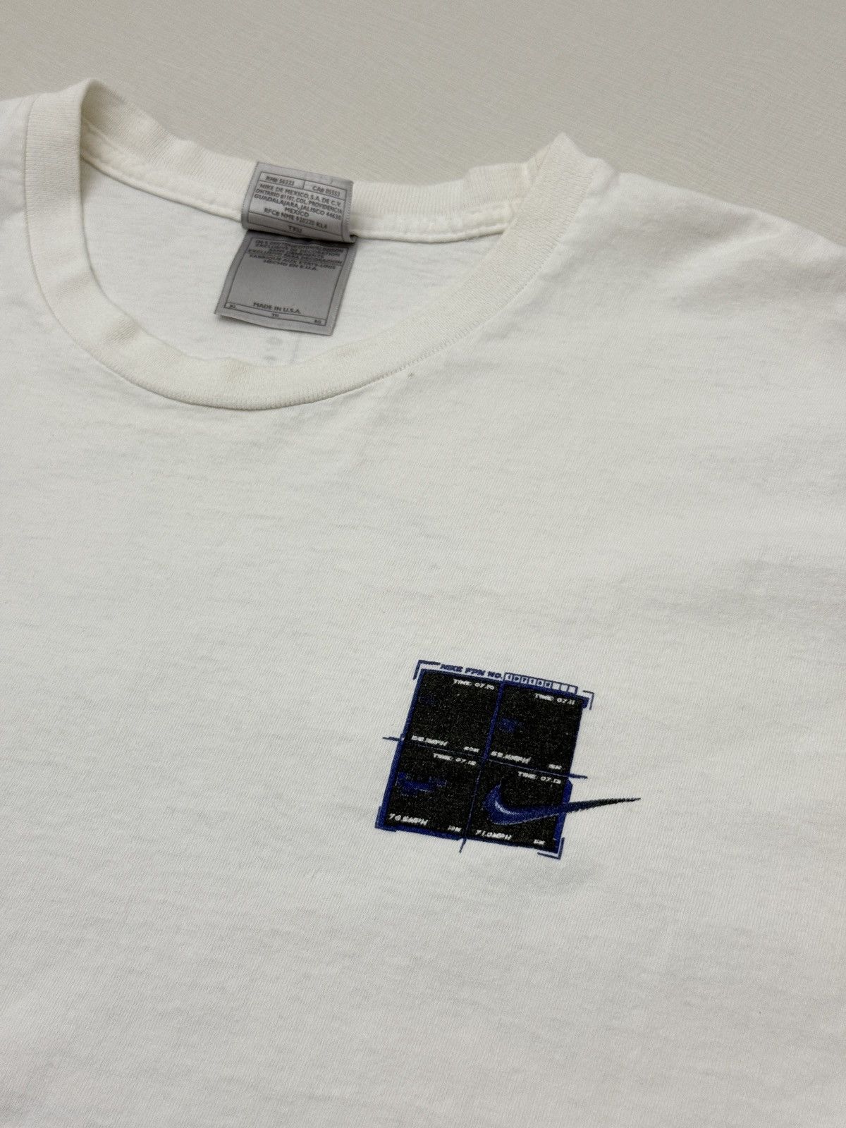 Nike Vintage Nike Speedometer Made In USA Y2K Gray Tag Tshirt XL Size US XL / EU 56 / 4 - 7 Thumbnail