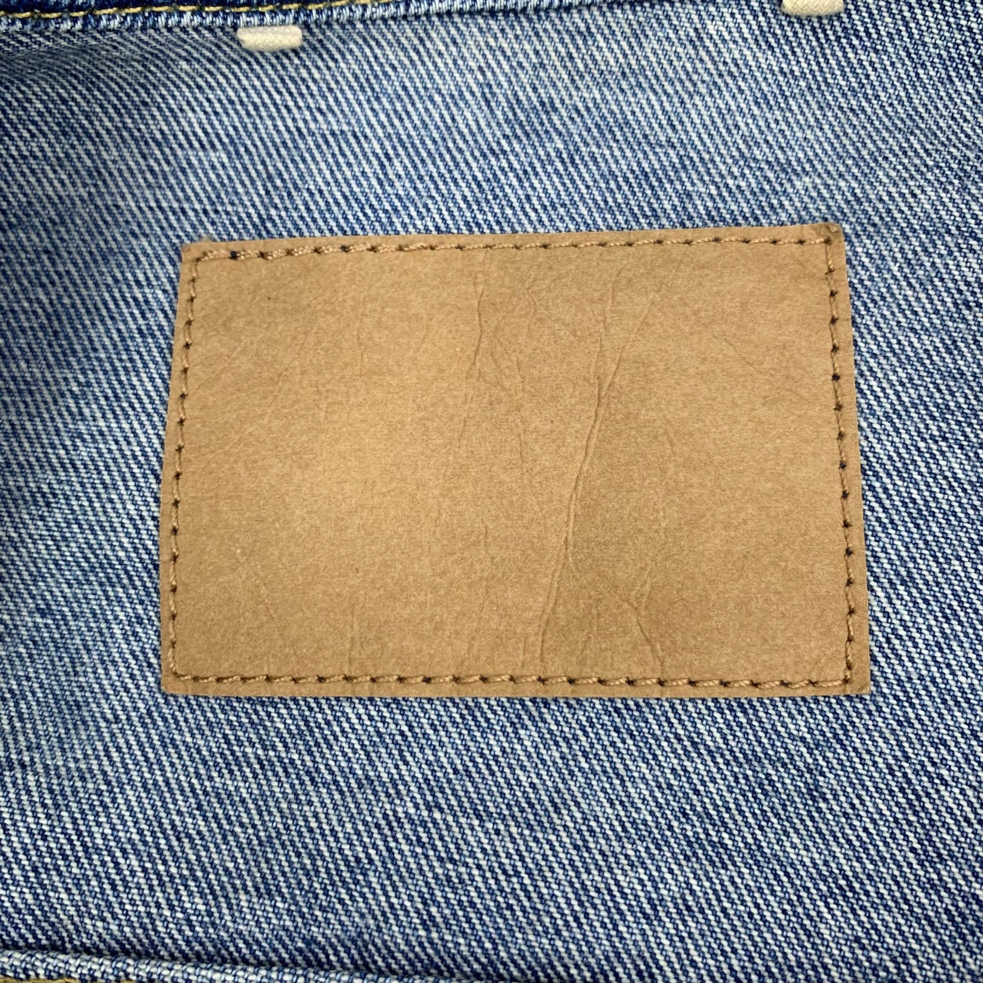 Balenciaga Balenciaga Deep Blue Washed Denim Jacket Lapel Single-Breast Size XS / US 0-2 / IT 36-38 - 5 Thumbnail