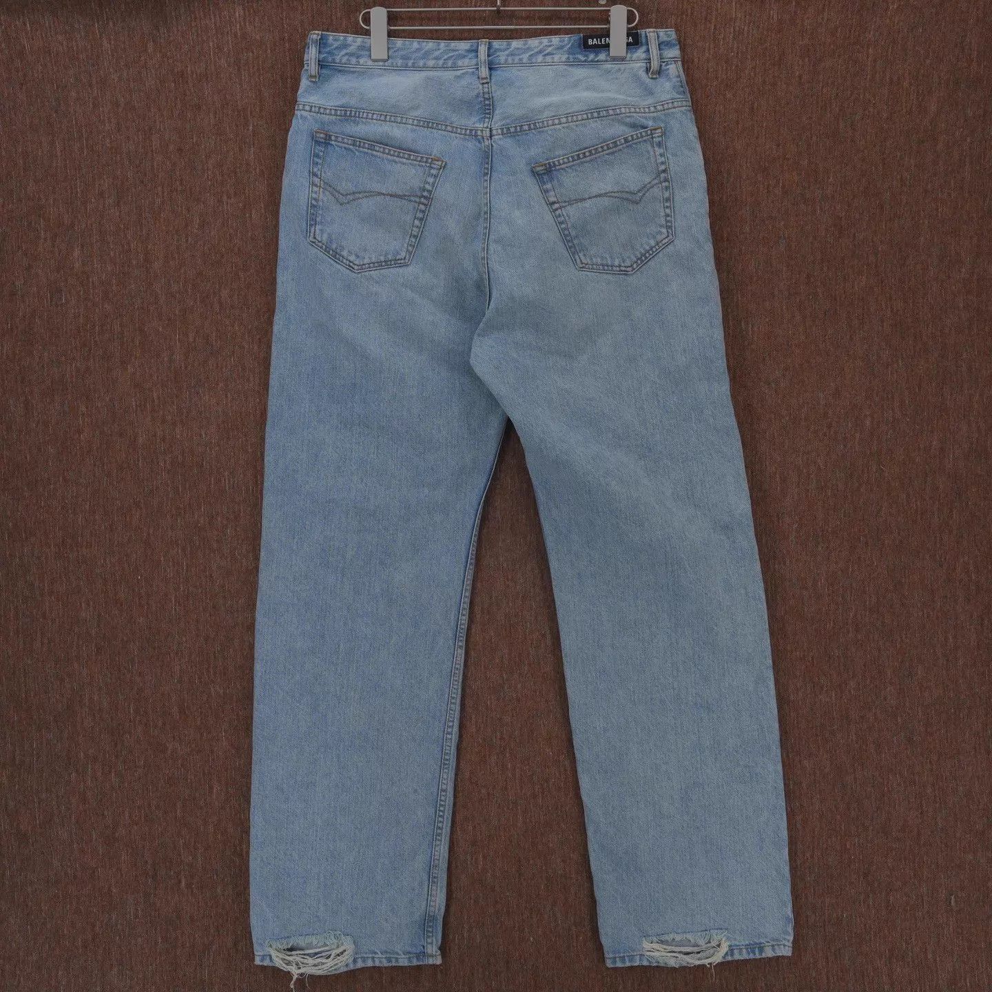 Balenciaga BALENCIAGA Washed Jeans 32 (99) Size US 32 / EU 48 - 2 Thumbnail