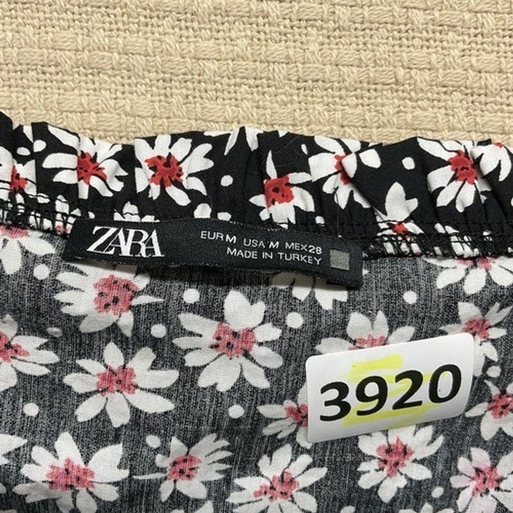 Zara NWOT Zara Floral Short Sleeve Mini Dress Floral Women Size M Size M / US 6-8 / IT 42-44 - 2 Thumbnail