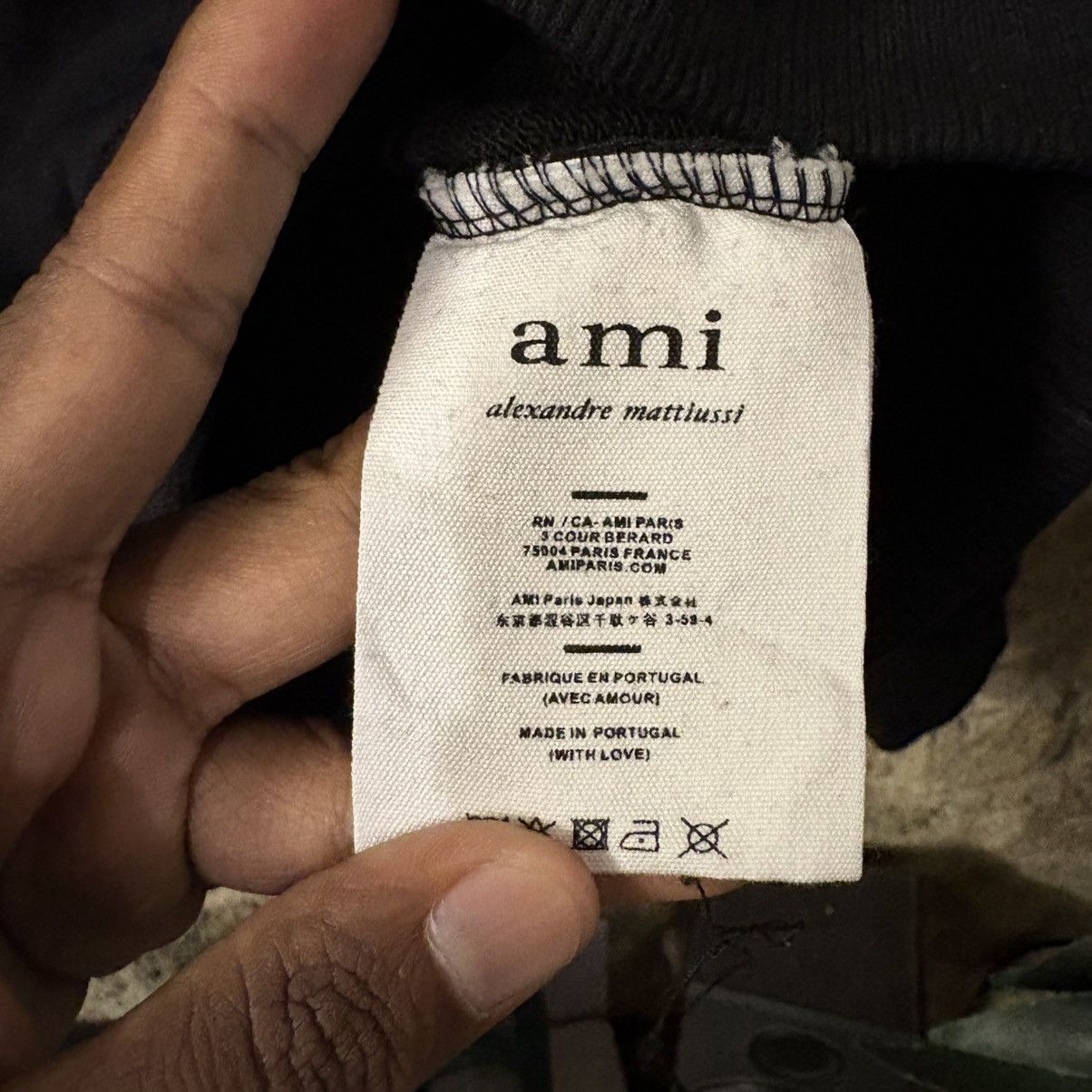 AMI Alexandre Mastiussi A Logo Ami Crewneck Size US S / EU 44-46 / 1 - 4 Thumbnail