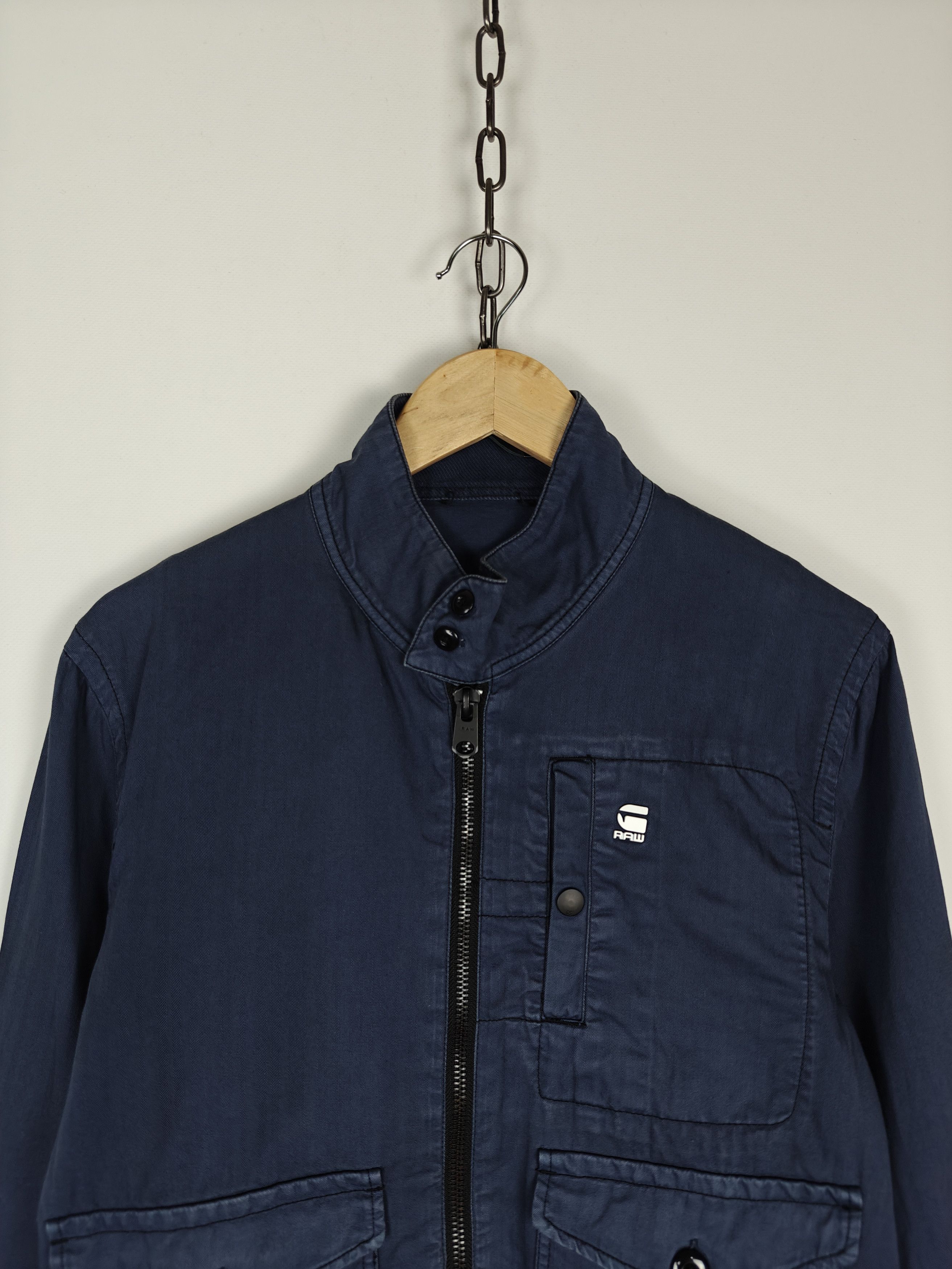 G-Star G-Star Raw Zip Jacket Multipocket Blue size M Size US M / EU 48-50 / 2 - 2 Thumbnail