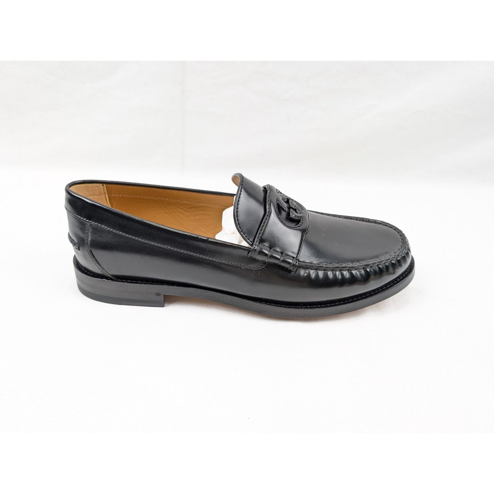 Gucci o1rshd1 Interlocking G Loafers in Black Size US 10.5 / EU 43-44 - 1 Thumbnail