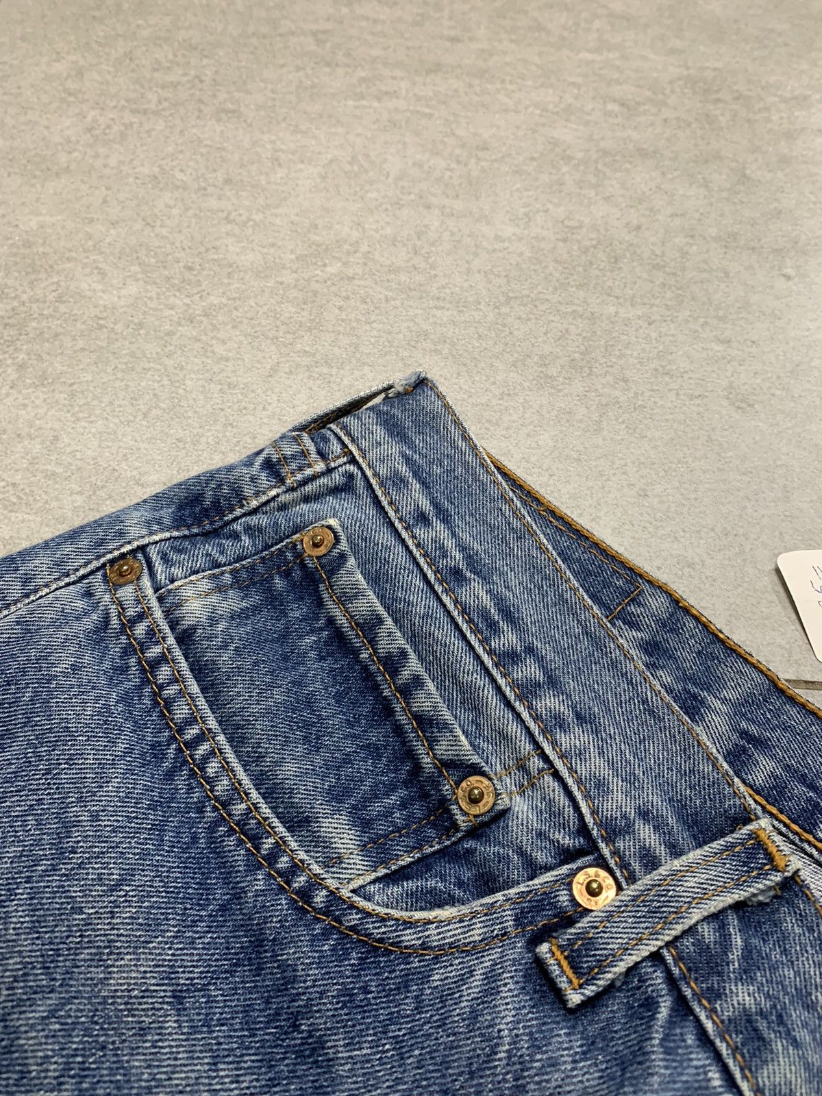 Levi's Vintage Clothing Y2k 00s Vintage Blue faded wide Leg Levi 751 Denim jeans Size US 36 / EU 52 - 5 Thumbnail