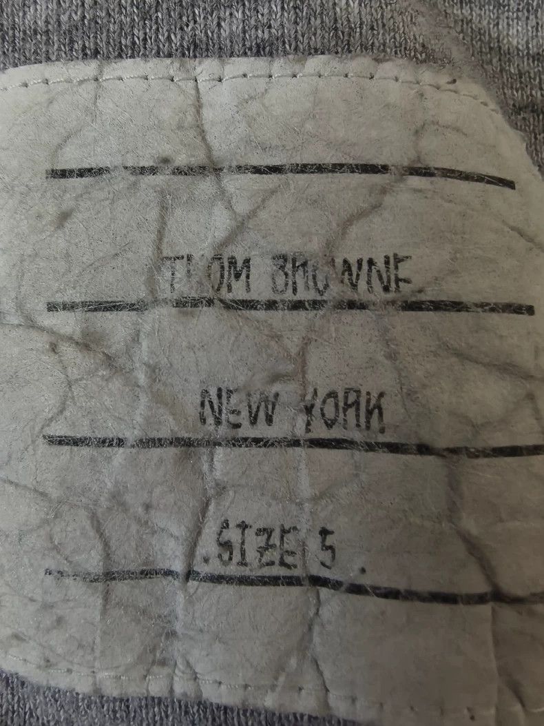 Thom Browne Grey hoodie