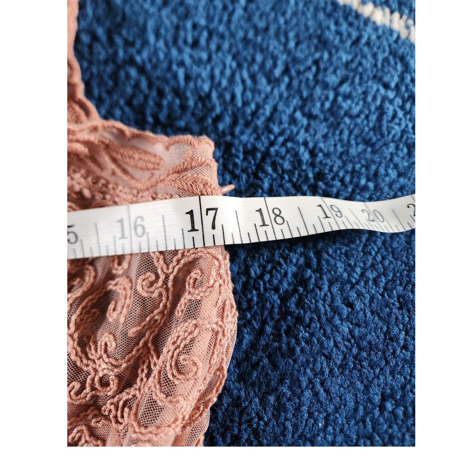Other Baraschi For Anthropology Semi Sheer Boho Crochet Dress 12 Size XL / US 12-14 / IT 48-50 - 11 Thumbnail