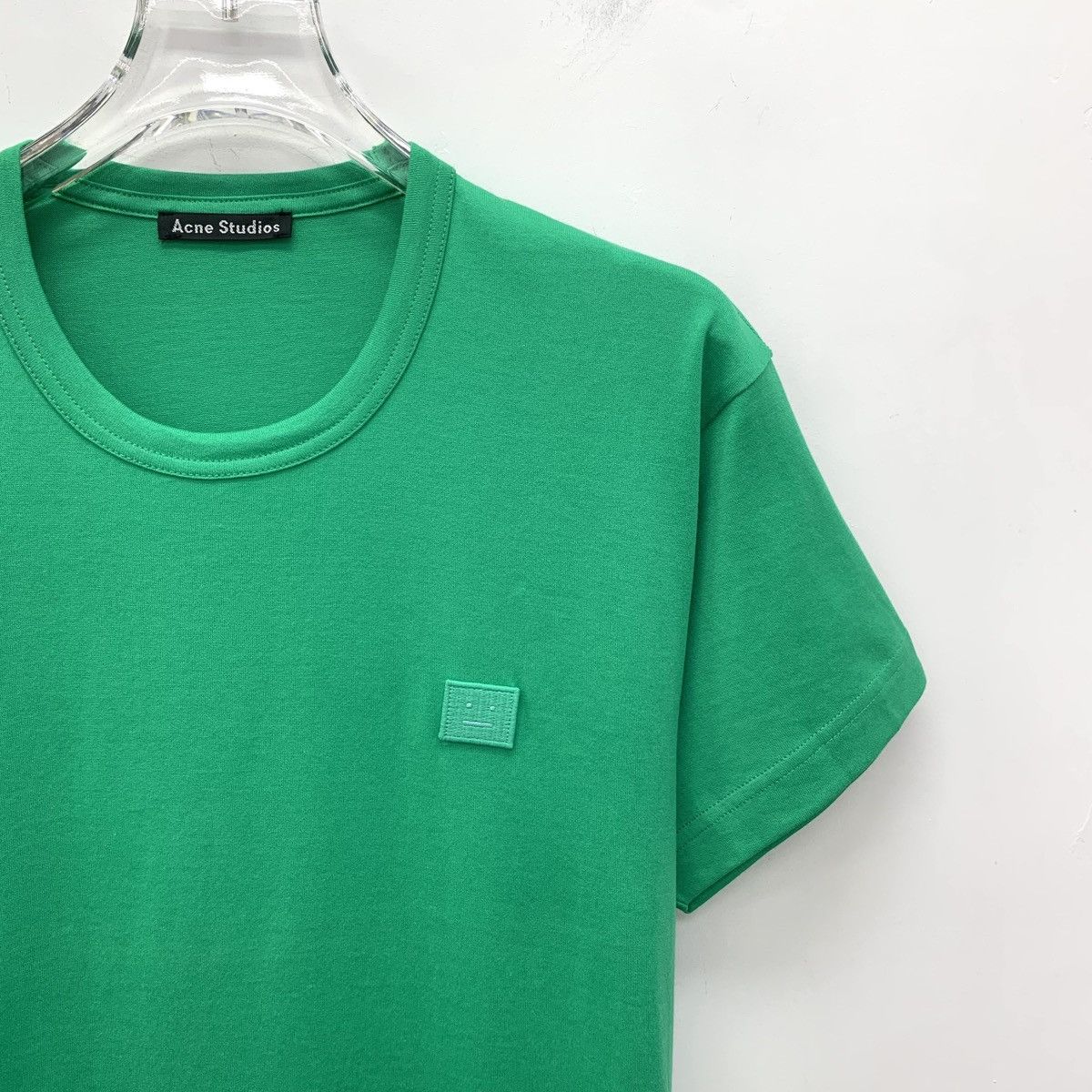 Acne Studios Acne Studios Smiley Face Cotton Short Sleeve T-Shirt K26WX Size XXS / US 00 / IT 34 - 3 Thumbnail