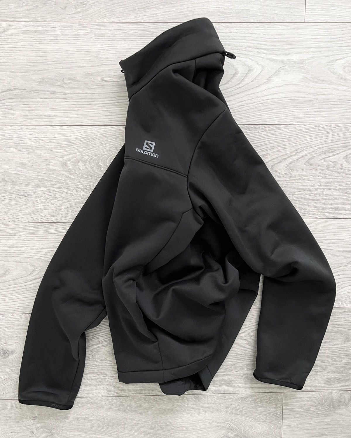 Salomon Salomon Acti-Therm Windproof Softshell Fleece Lined Jacket Size US S / EU 44-46 / 1 - 2 Thumbnail