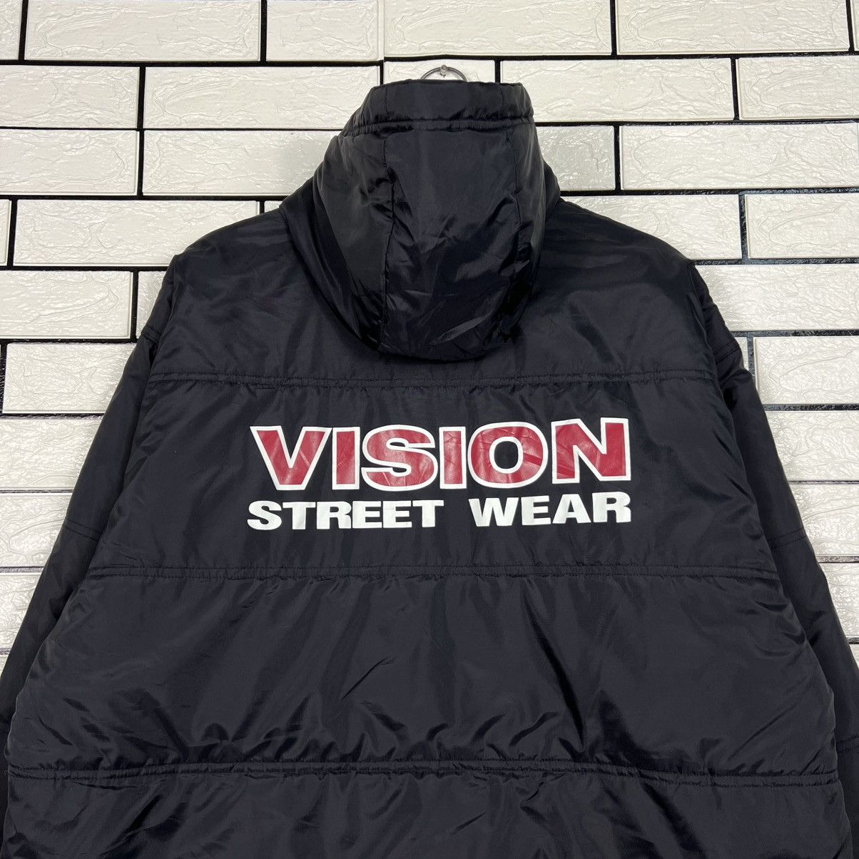 Vision Streetwear 90's VISION STREET WEAR Reversible Hooded Jacket #4061-C185 Size US L / EU 52-54 / 3 - 2 Thumbnail