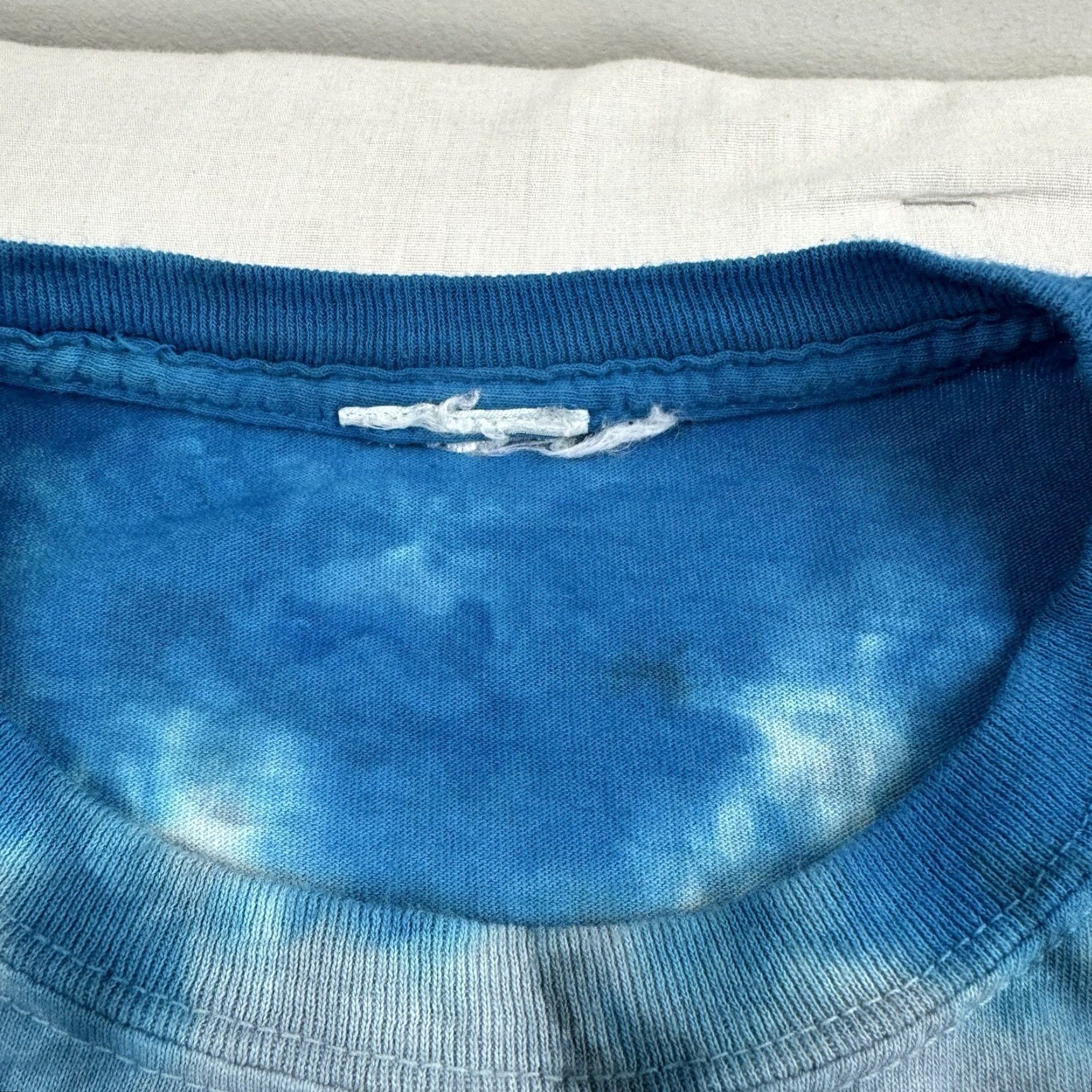 NFL VINTAGE NFL Carolina Panthers T-Shirt Adult XL Blue Tie Dye Graphic Print Y2K Football Mens Size US XL / EU 56 / 4 - 3 Thumbnail