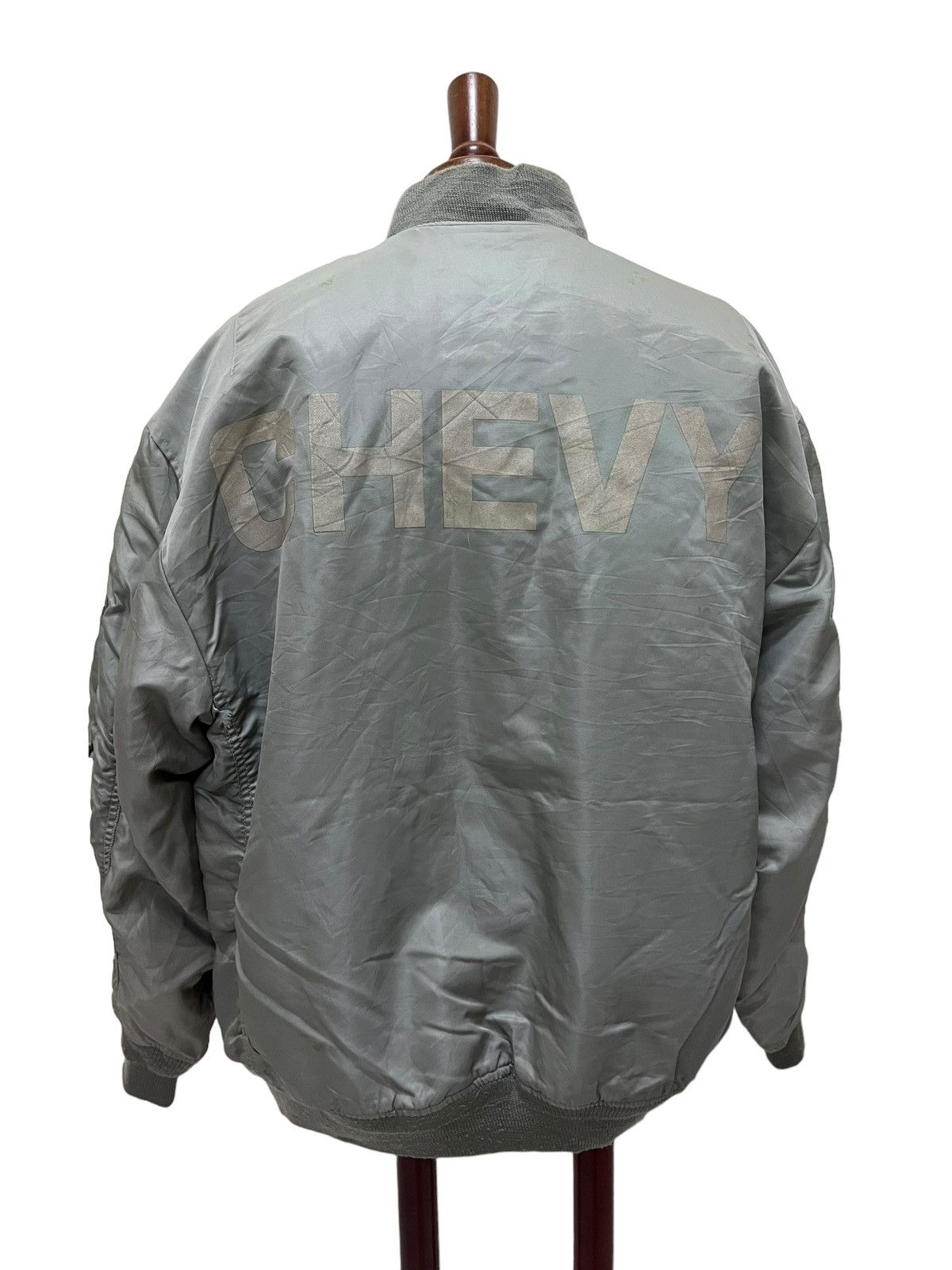 Vintage Vintage Chevrolet Racing Bomber Jacket Size US L / EU 52-54 / 3 - 1 Thumbnail