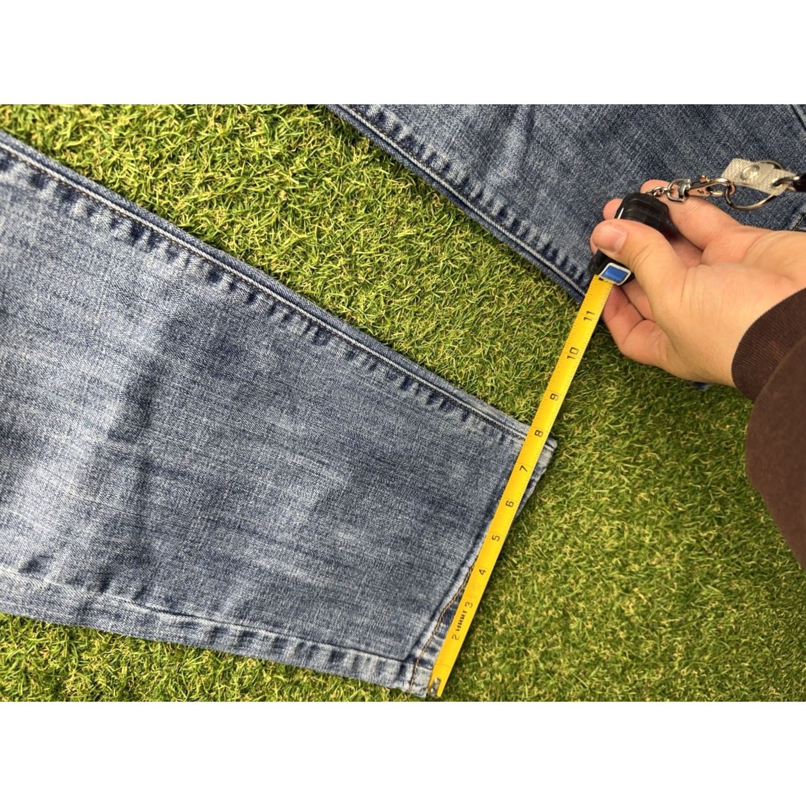 Lucky Brand Lucky Brand Jeans Mens 38X32 221 Original Straight USA Made White Oak Cone Blue Denim Regular 5-Pocket 38 Inseam Womens? Mens Size US 38 / EU 54 - 5 Thumbnail