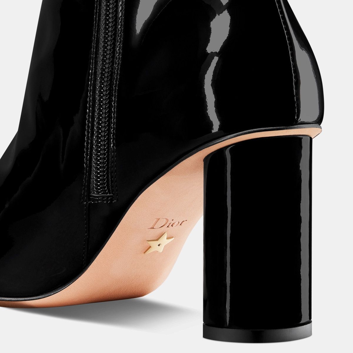 Dior o1w1db10326 Cest Dior Heeled Ankle Boot in Black Size US 5 / IT 35 - 4 Thumbnail