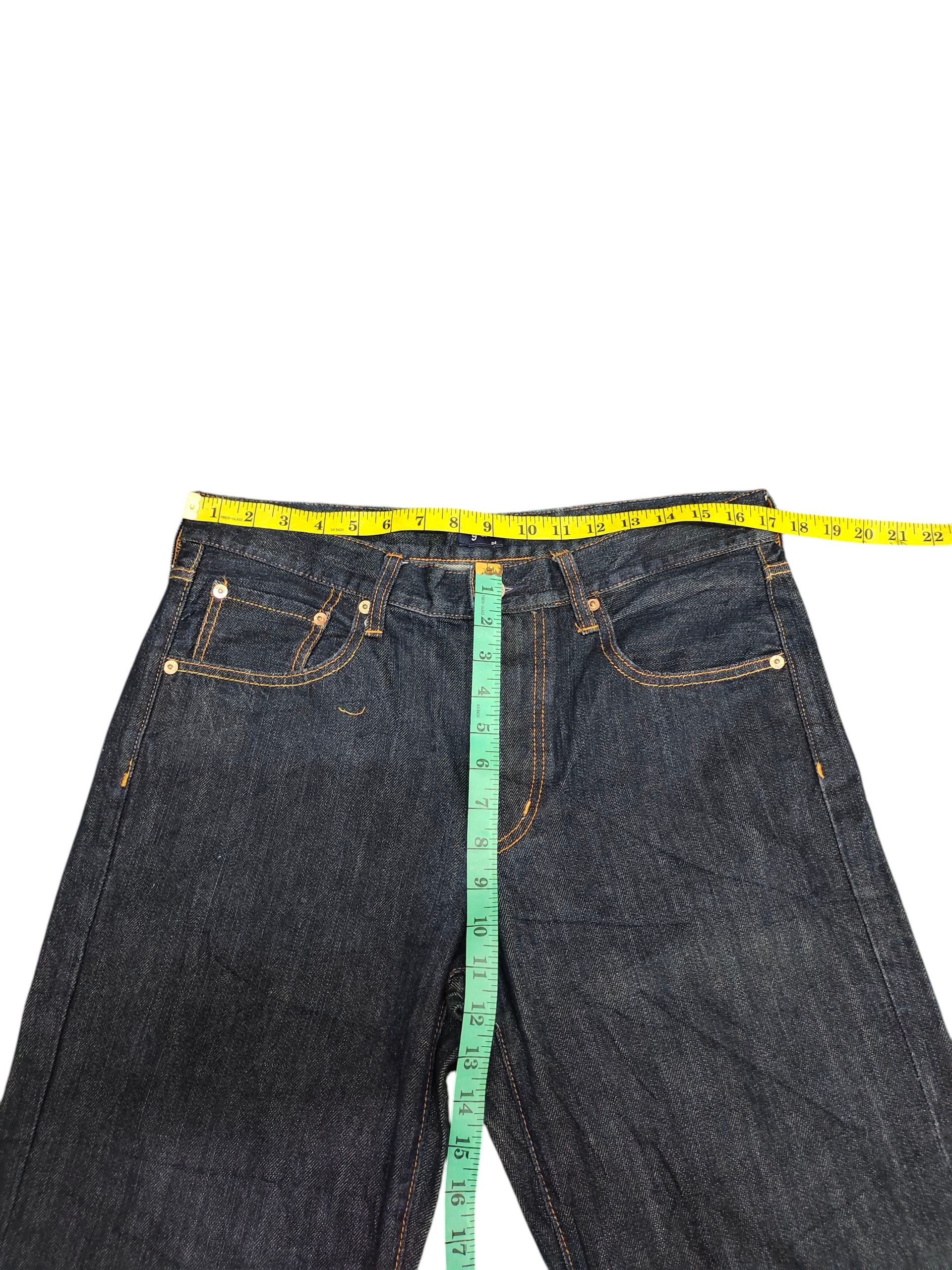 Hysteric Glamour Japanese Brand GU 'Paco Buw Juno' Paint Spash Denim Jeans Size US 34 / EU 50 - 13 Thumbnail