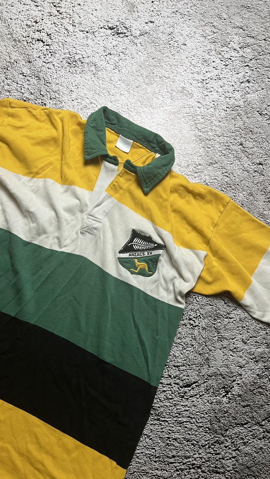 Vintage 1989 RARE‼️ Anzacs XV Canterbury rugby jersey Size US L / EU 52-54 / 3 - 2 Thumbnail