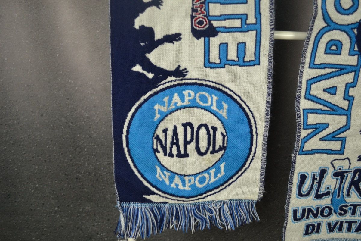 Other Napoli Ultras Italy football soccer scarf Size ONE SIZE - 3 Thumbnail