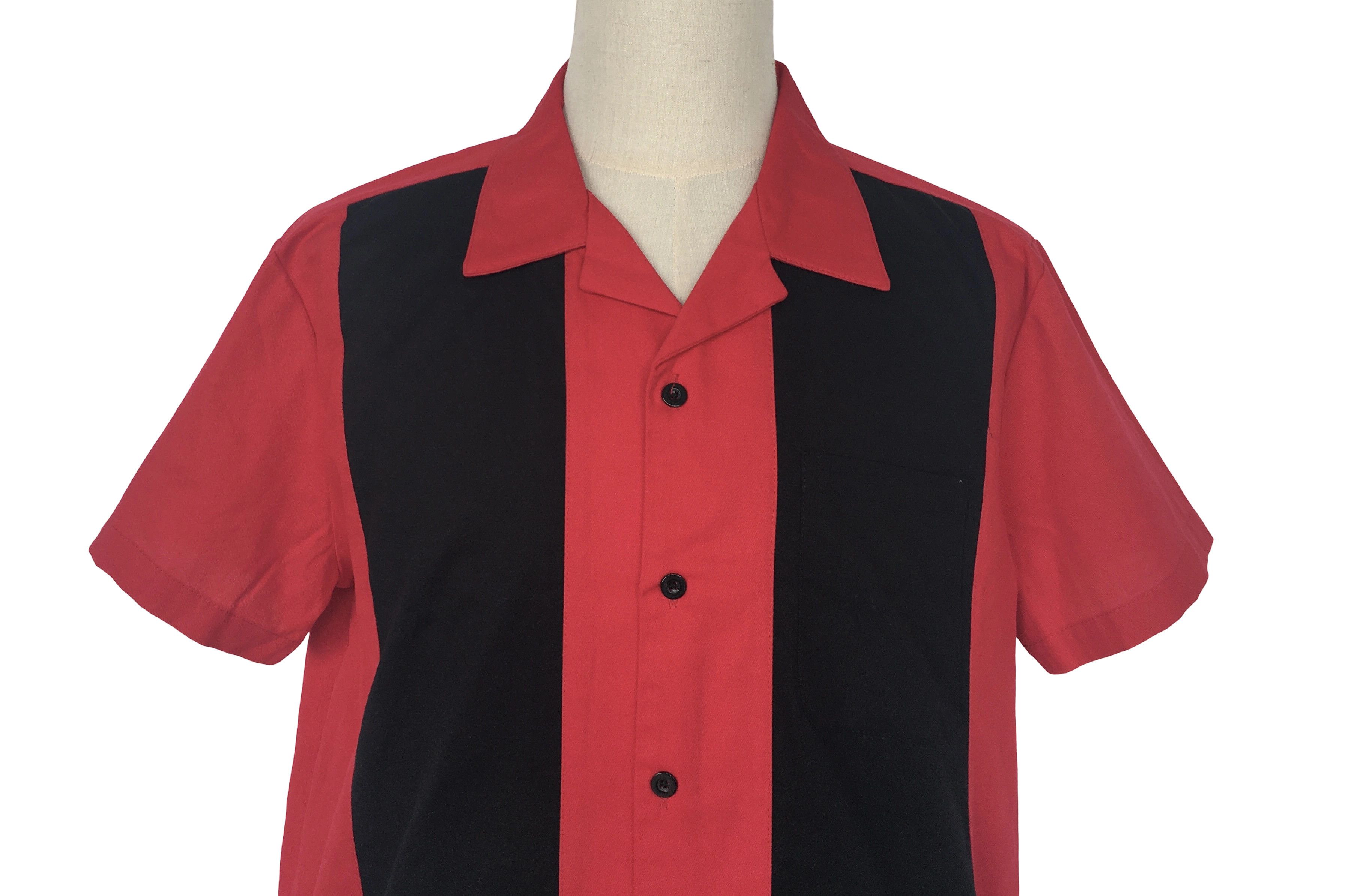 Other Vintage Style Western Shirts Bowling Shirts-red Size US XXL / EU 58 / 5 - 5 Thumbnail