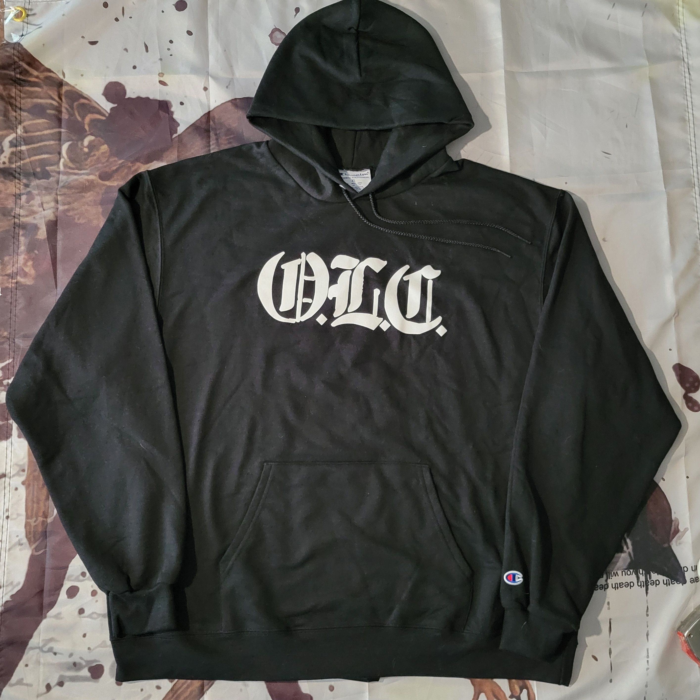 Band Tees × Champion ONE LIFE CREW Hoodie Size US XL / EU 56 / 4 - 1 Thumbnail