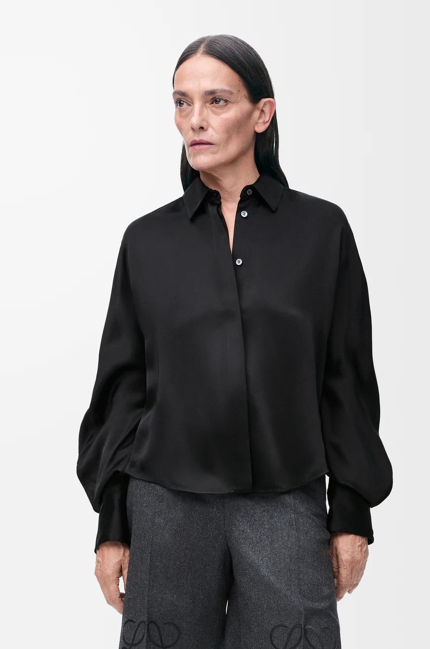 Loewe o1loc1c0525 Shirts in Black Size M / US 6-8 / IT 42-44 - 2 Thumbnail