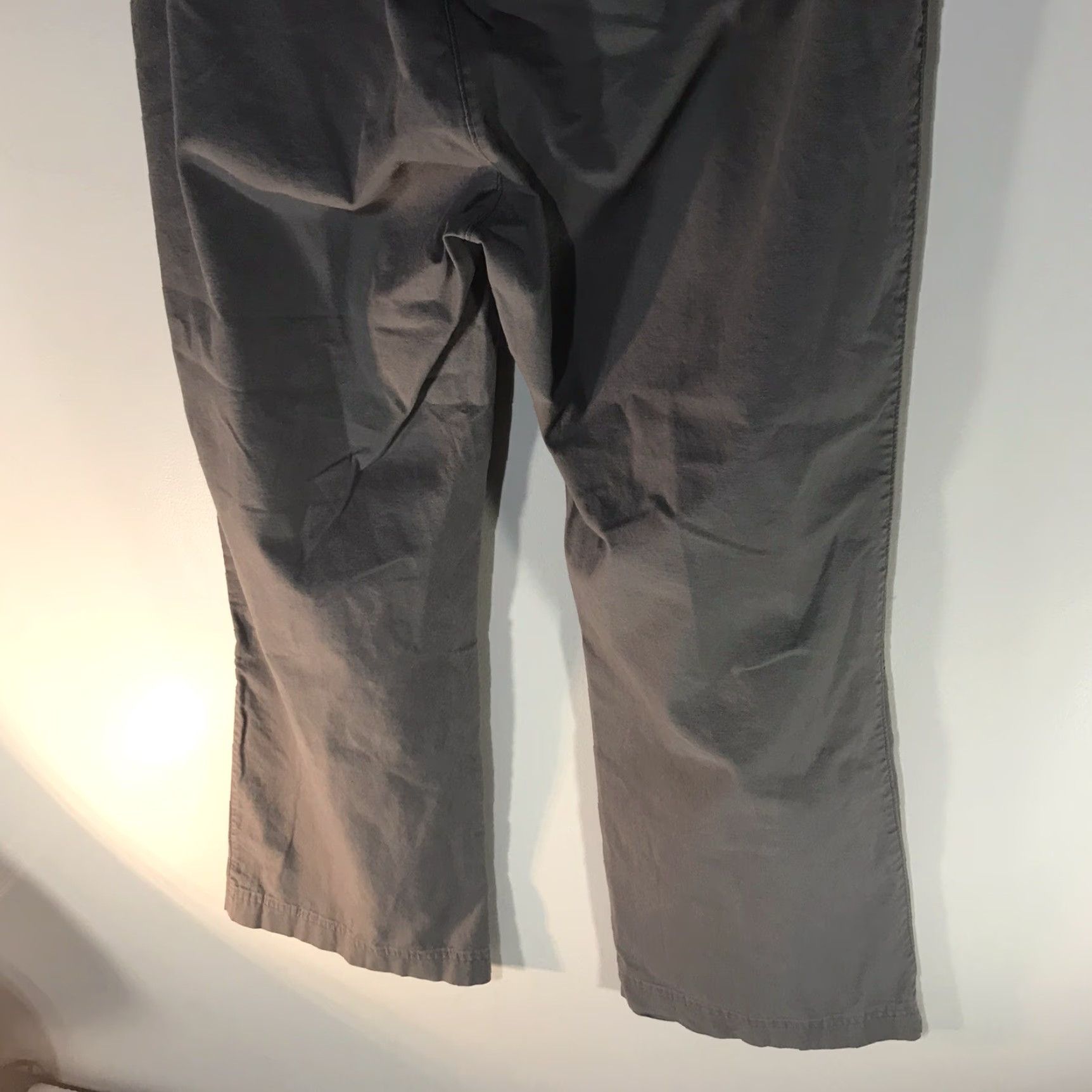 Vintage VINTAGE Woolrich Women's Wide Leg Pants Cotton Gray Size 16 Casual Spring Summer Fall Winter Size 38" / US 16 / IT 52 - 4 Thumbnail