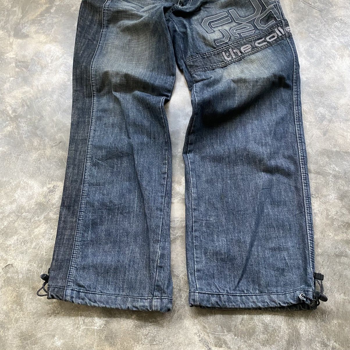 Fubu Fubu The Colection Y2K Style Denim Pants Size US 35 - 7 Thumbnail