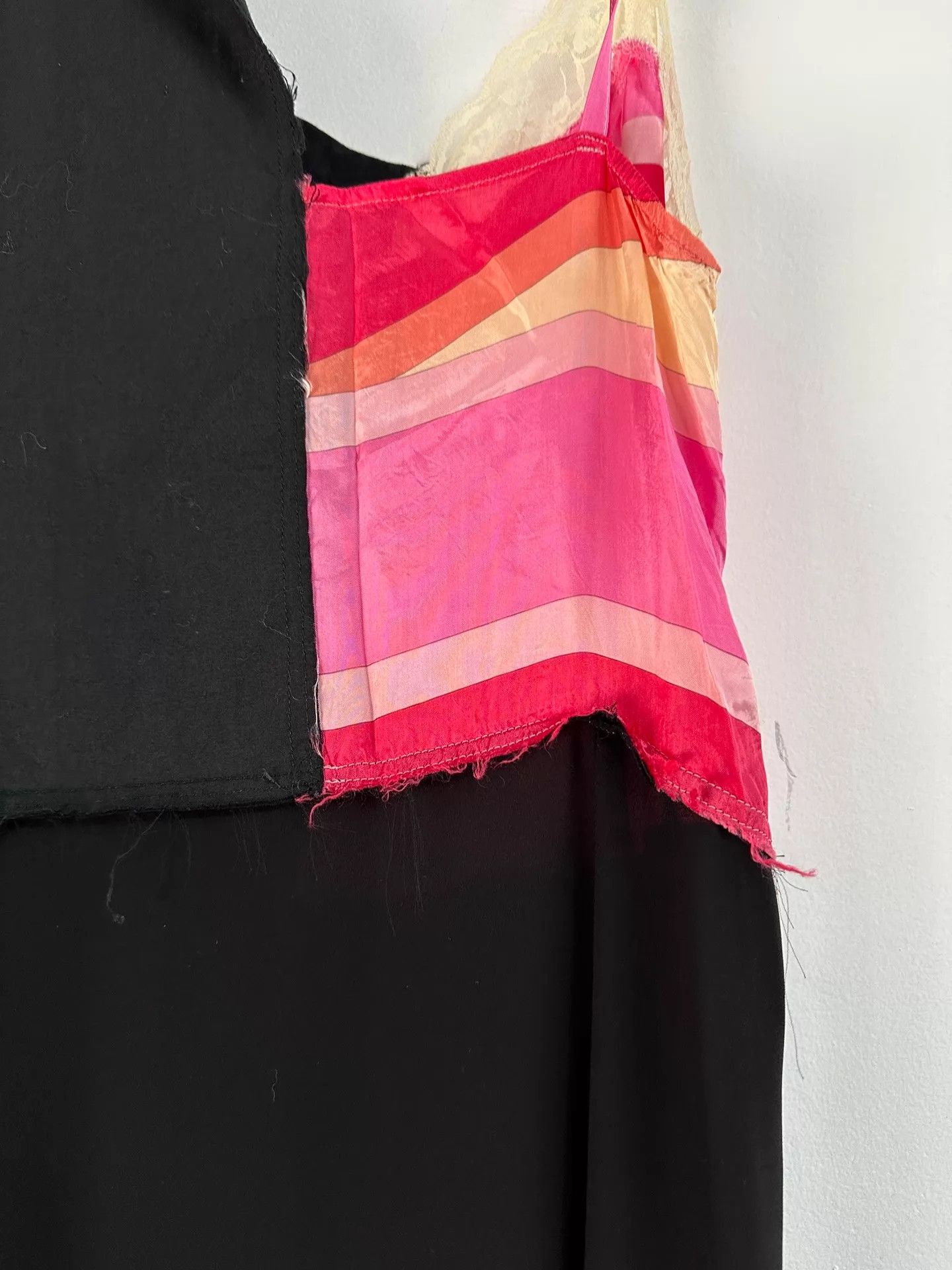 Comme des Garcons Rei Kawakubo CDG Tricot colorblocked cami dress 3-material Size S / US 4 / IT 40 - 6 Thumbnail