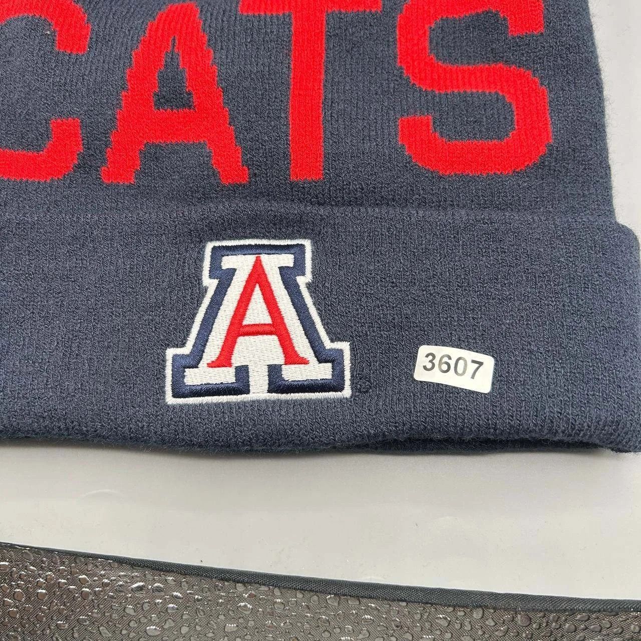 Nike Arizona Wildcats x Nike Hat Men Cuffed Beanie Pom Pom Cap Size ONE SIZE - 4 Thumbnail