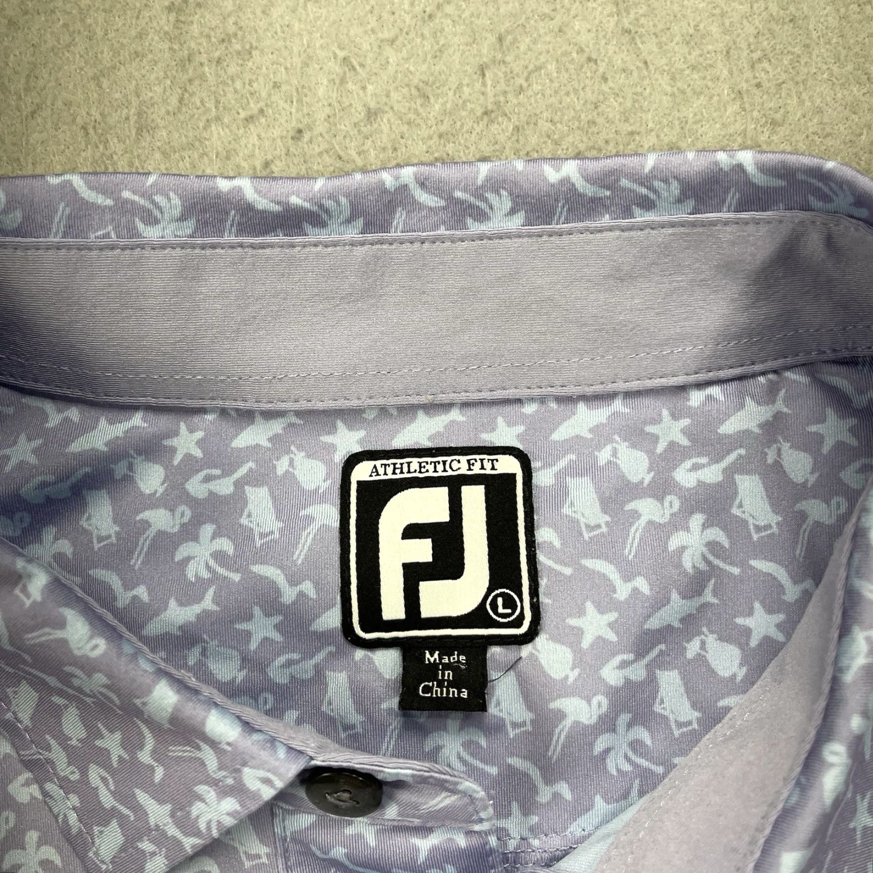 Footjoy FootJoy Polo Shirt Mens L Purple Logo Golf Polo Beach Activewear Shirt Sports Man Clothing Size US L / EU 52-54 / 3 - 4 Thumbnail