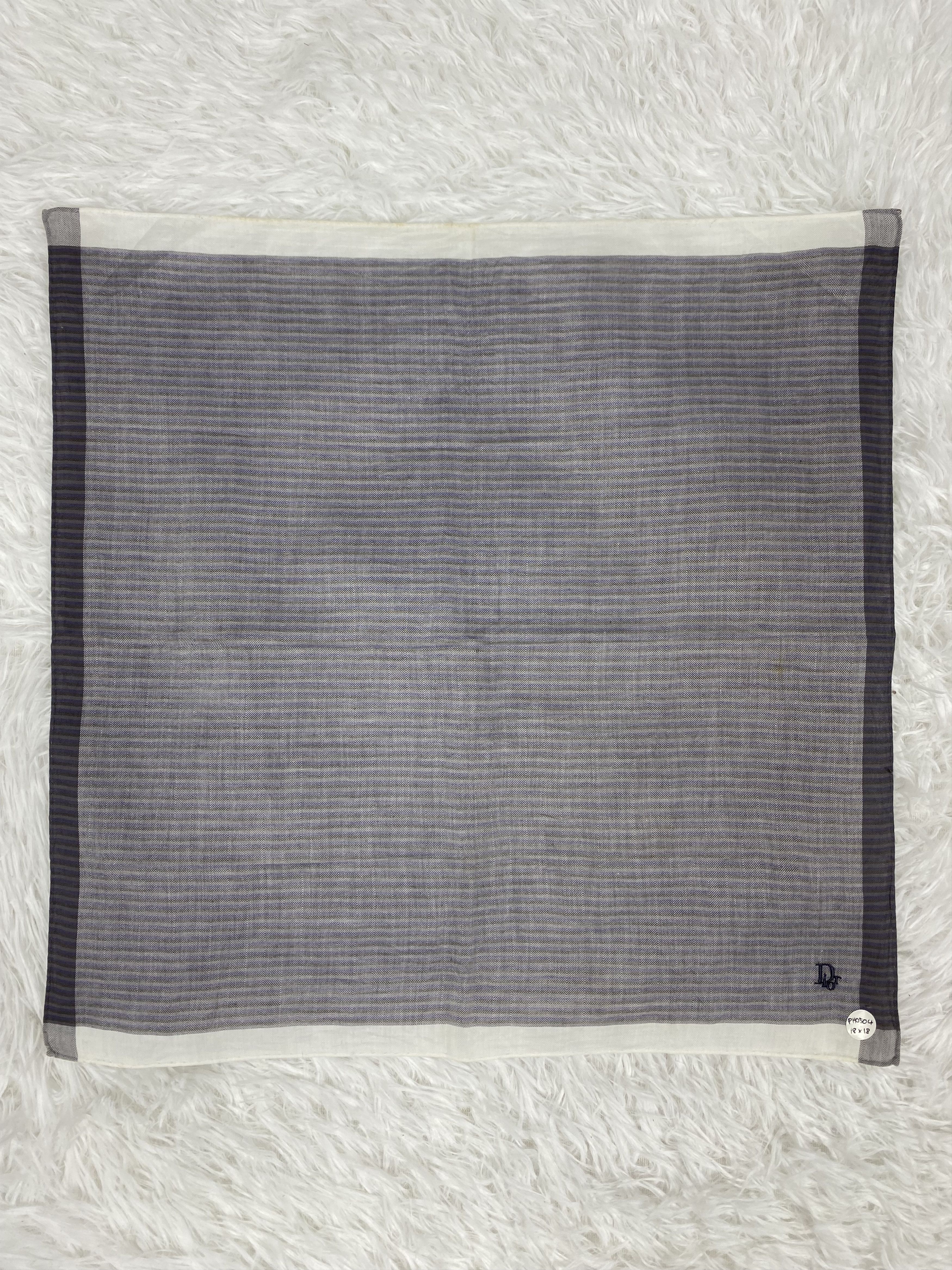 Vintage Vintage Christian Dior Handkerchief Neckerchief PH0504 Size ONE SIZE - 3 Thumbnail