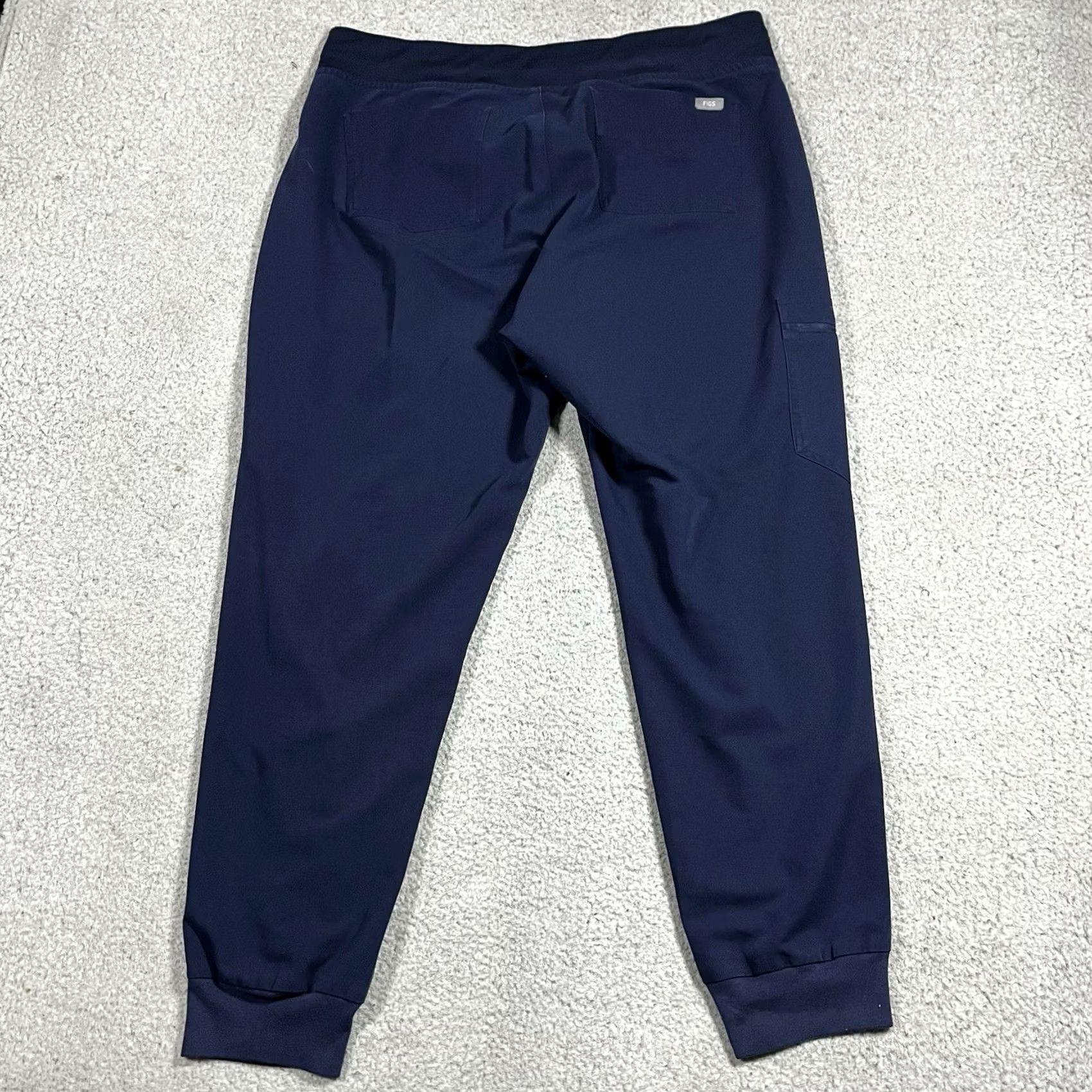 Vintage FIGS Scrub Pants Womens XL Blue Technical Collection Zamora Jogger Stretch Size 40" / US 18 - 4 Thumbnail