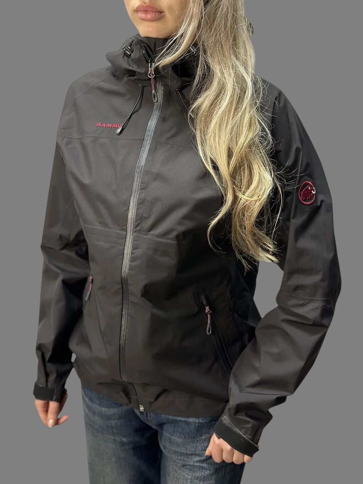 Goretex Mammut Black Shell Jacket Gore-Tex Outdoor Techwear Size S / US 4 / IT 40 - 1 Thumbnail