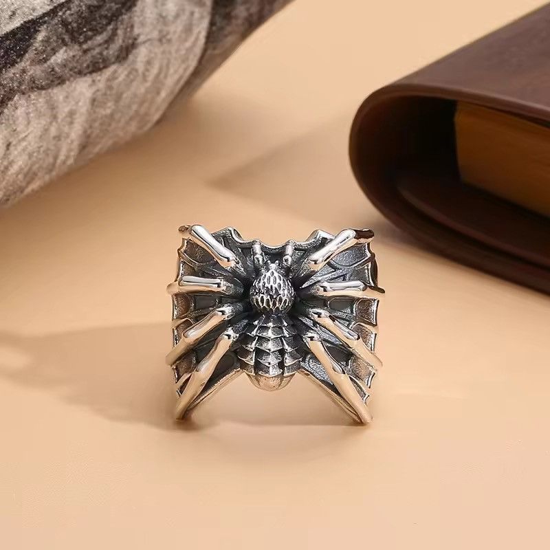 Other Spider Web Opening Finger Ring Size ONE SIZE - 1 Thumbnail