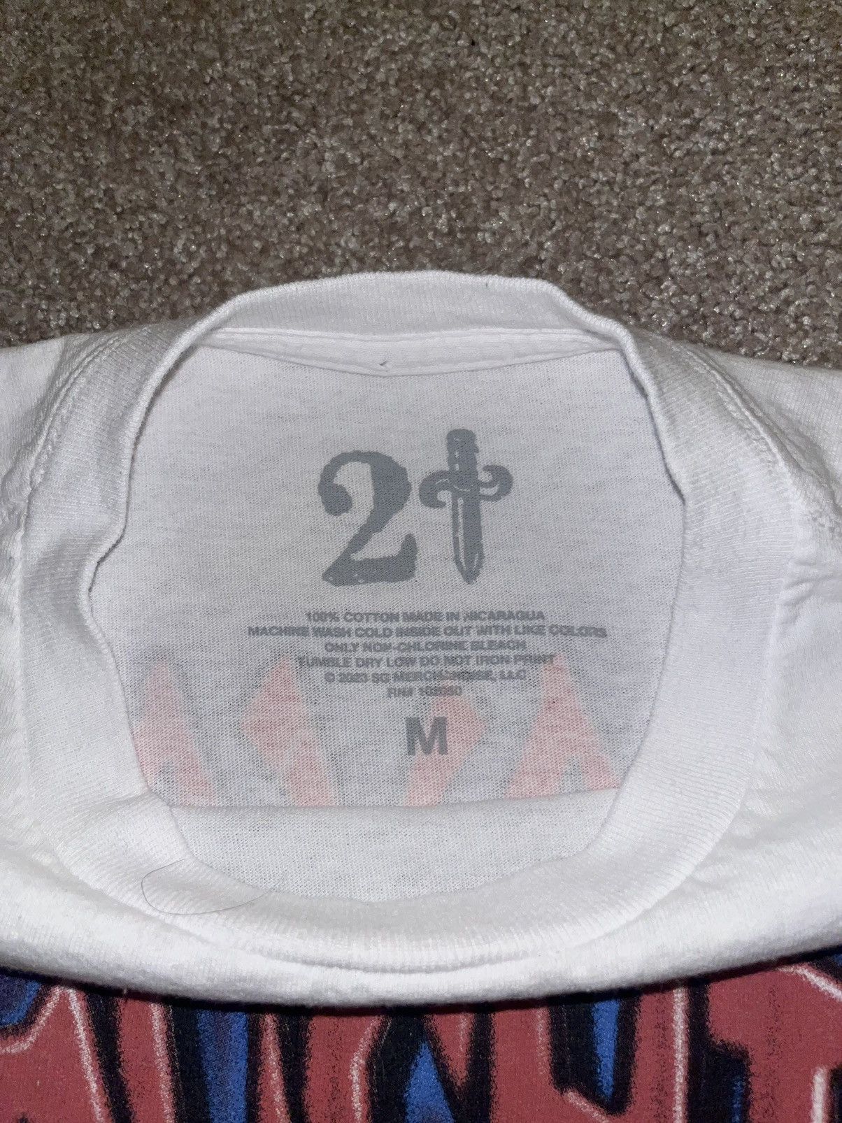 21 Savage 21 Savage Its all a blur tour shirt size M Size US M / EU 48-50 / 2 - 3 Thumbnail