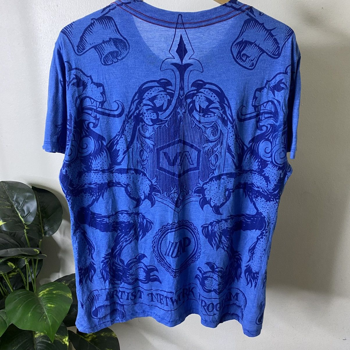 RVCA RVCA Skateboard AOP Affliction Design Skater Tee Size US M / EU 48-50 / 2 - 6 Thumbnail