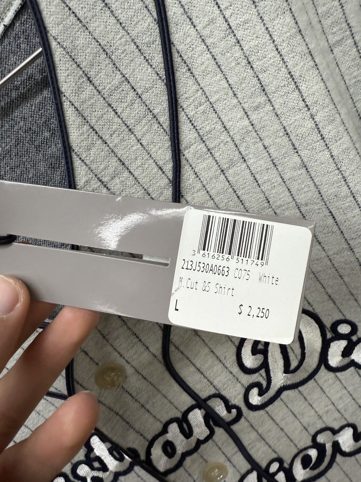 Dior Christian Dior Baseball Jersey Size US L / EU 52-54 / 3 - 5 Thumbnail