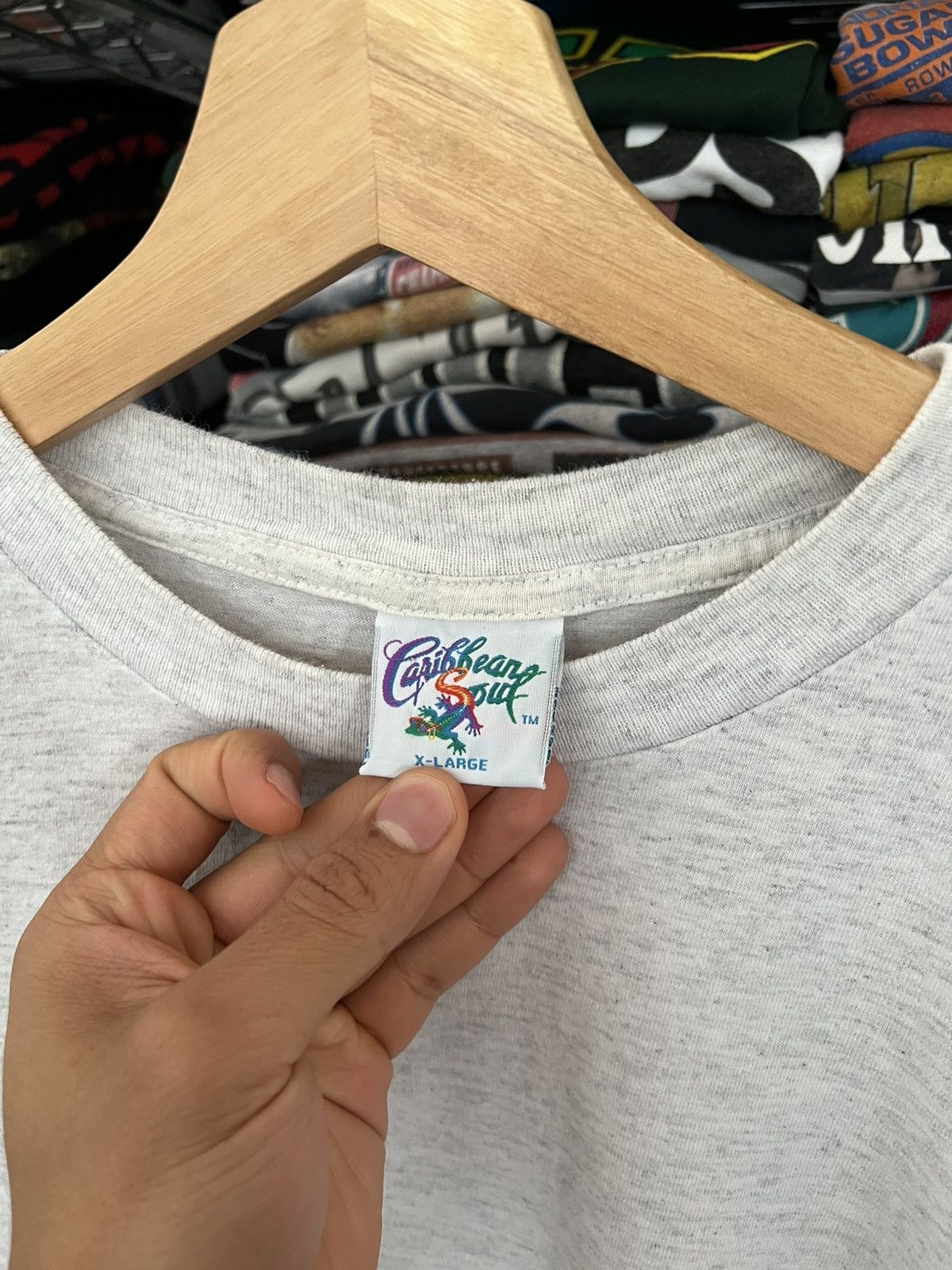 Caribbean Soul Nassau Single Stitch Beer Bahamas Nature Mazzotta Tee Size US XL / EU 56 / 4 - 6 Thumbnail