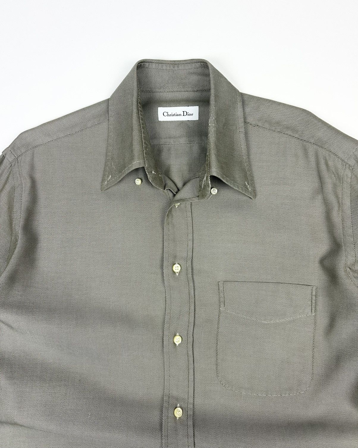 Christian Dior Monsieur Christian Dior Monsieur striped luxury shirt Size US XL / EU 56 / 4 - 5 Thumbnail