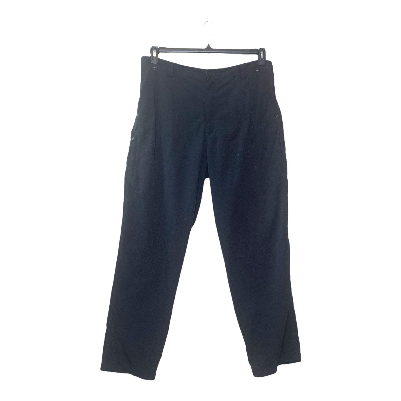 Rei Rei men black straight leg casual pants size large Size US 38 / EU 54 - 1 Thumbnail