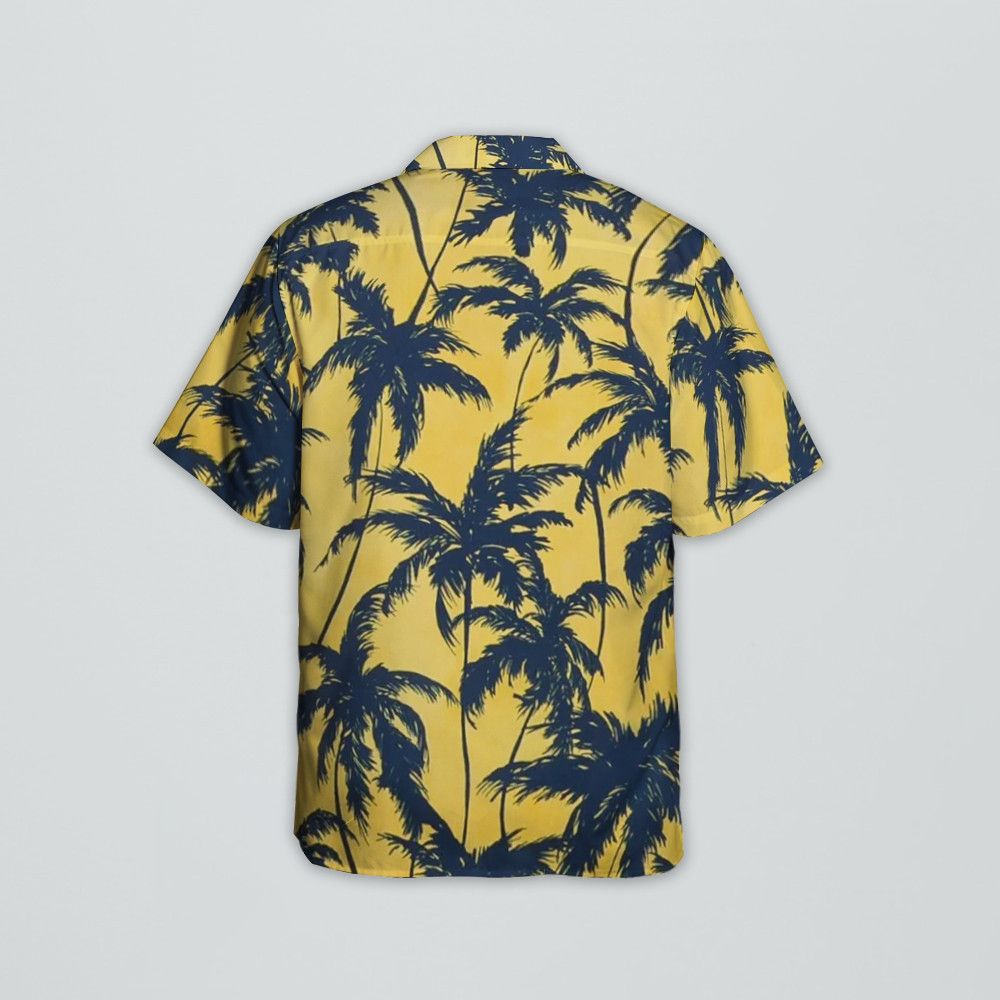 Designer Palm Tree-Print Shirt – Coastal Cool with a Refined Twist Size US M / EU 48-50 / 2 - 3 Thumbnail