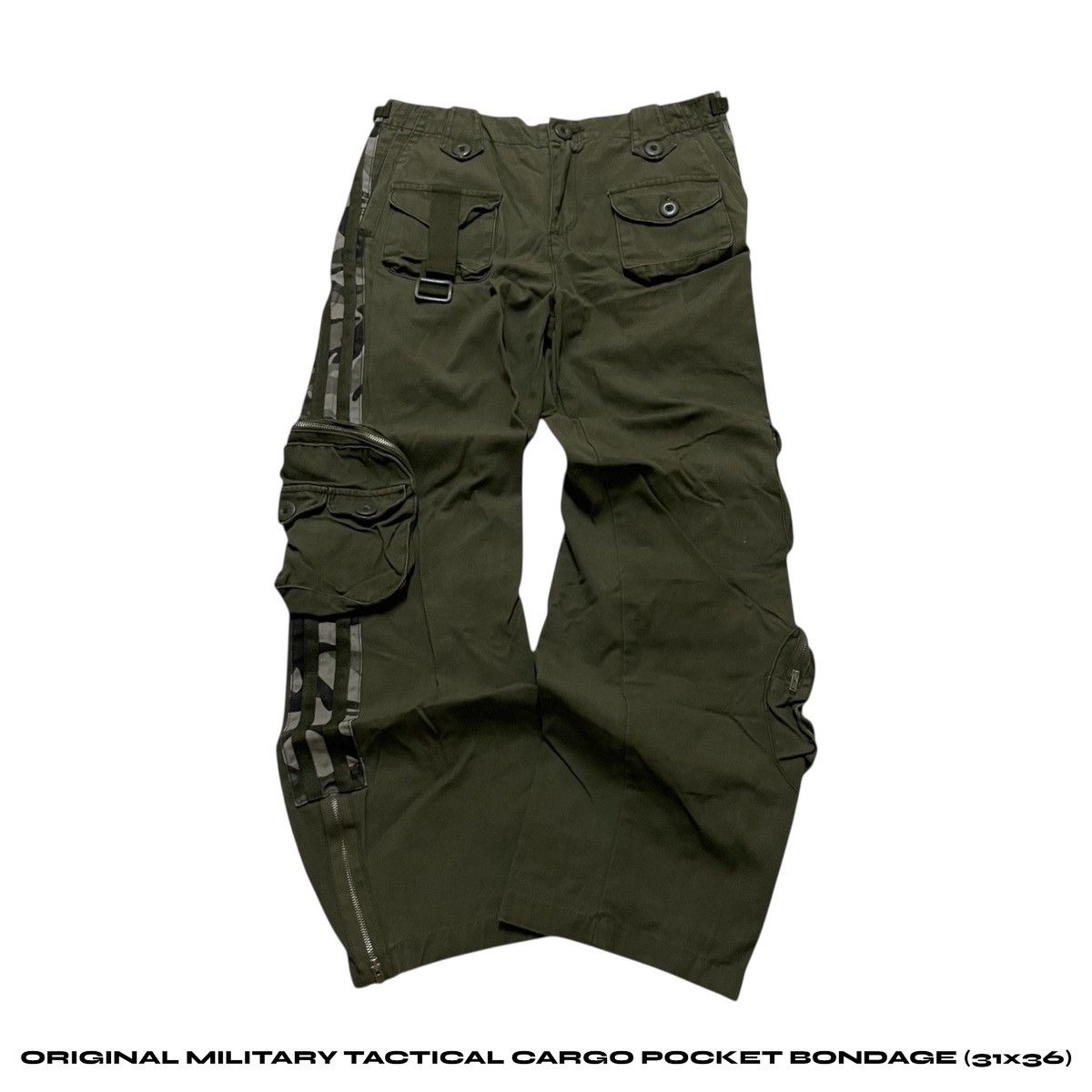 GOAT Crew ORIGINAL MILITARY TACTICAL CARGO POCKET BONDAGE (31x36) Size US 31 - 1 Thumbnail