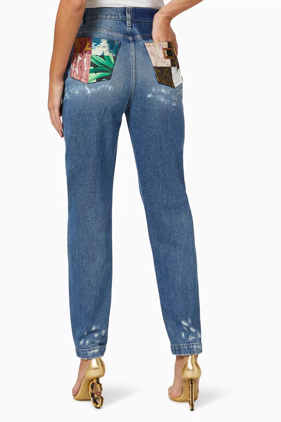 Dolce & Gabbana o1y0825 Denim Pant in Blue Size 25" / US 0 / IT 36 - 2 Thumbnail