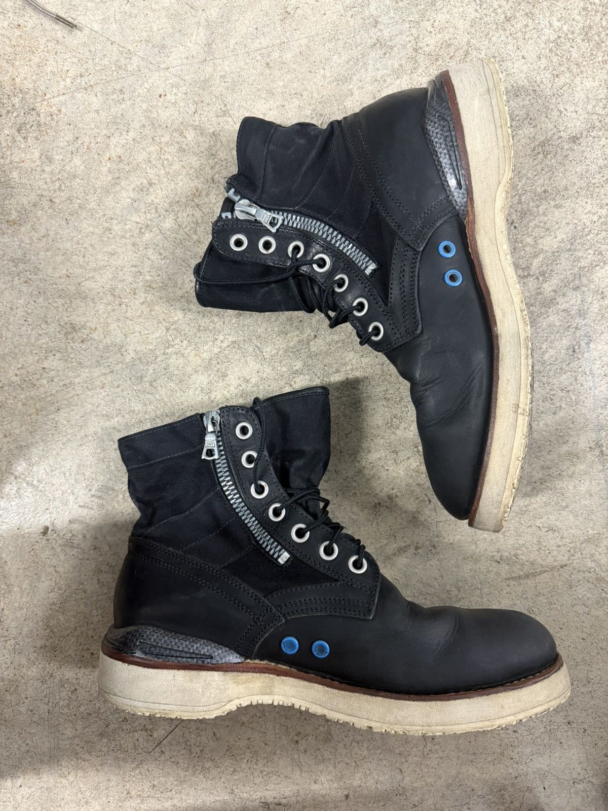 Visvim Visvim 7 Hole 73 Folk Black Carbon | Grailed