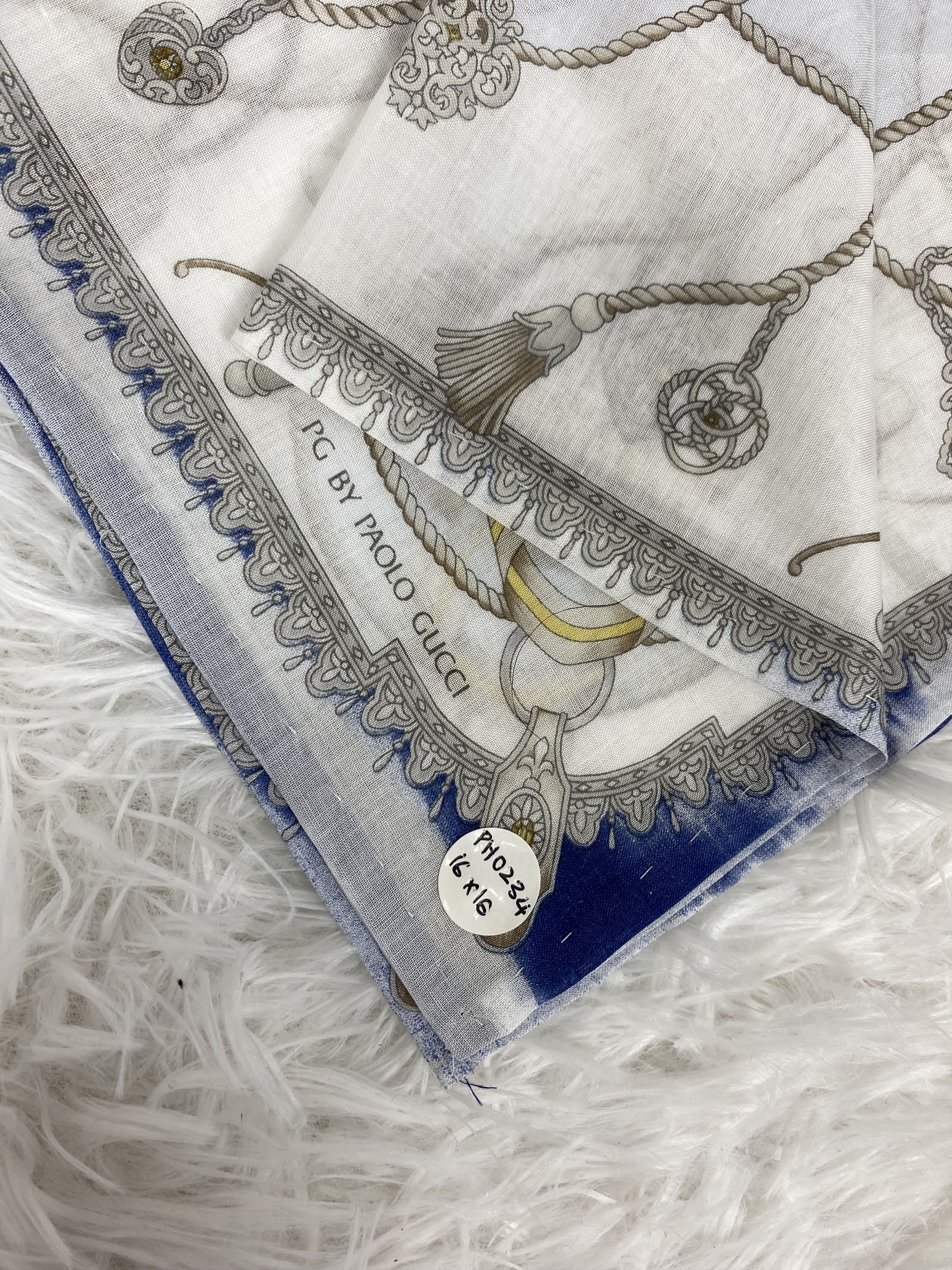 Paolo Gucci Vintage Paolo Gucci Handkerchief PH0234 Size ONE SIZE - 2 Thumbnail