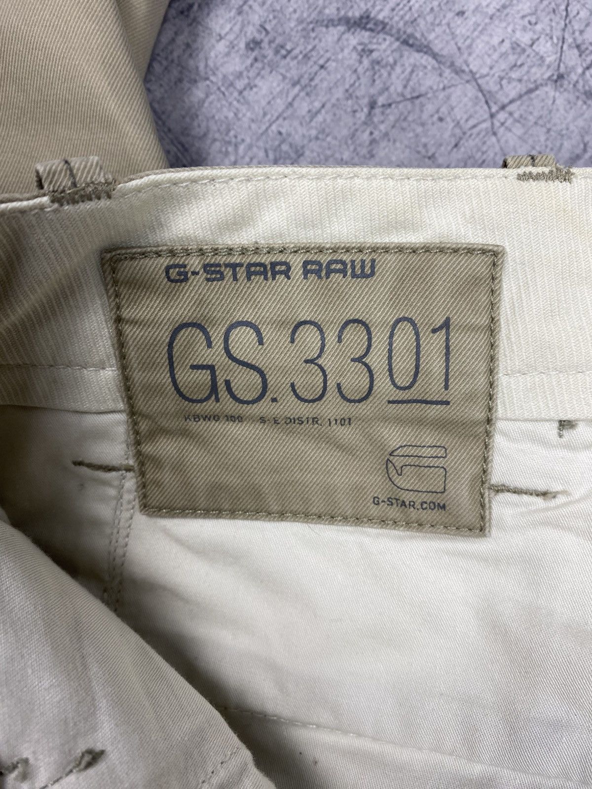 G-Star G-Star Raw Bronson Chino Straight Beige Chinos W30 L32 Size US 30 / EU 46 - 21 Thumbnail