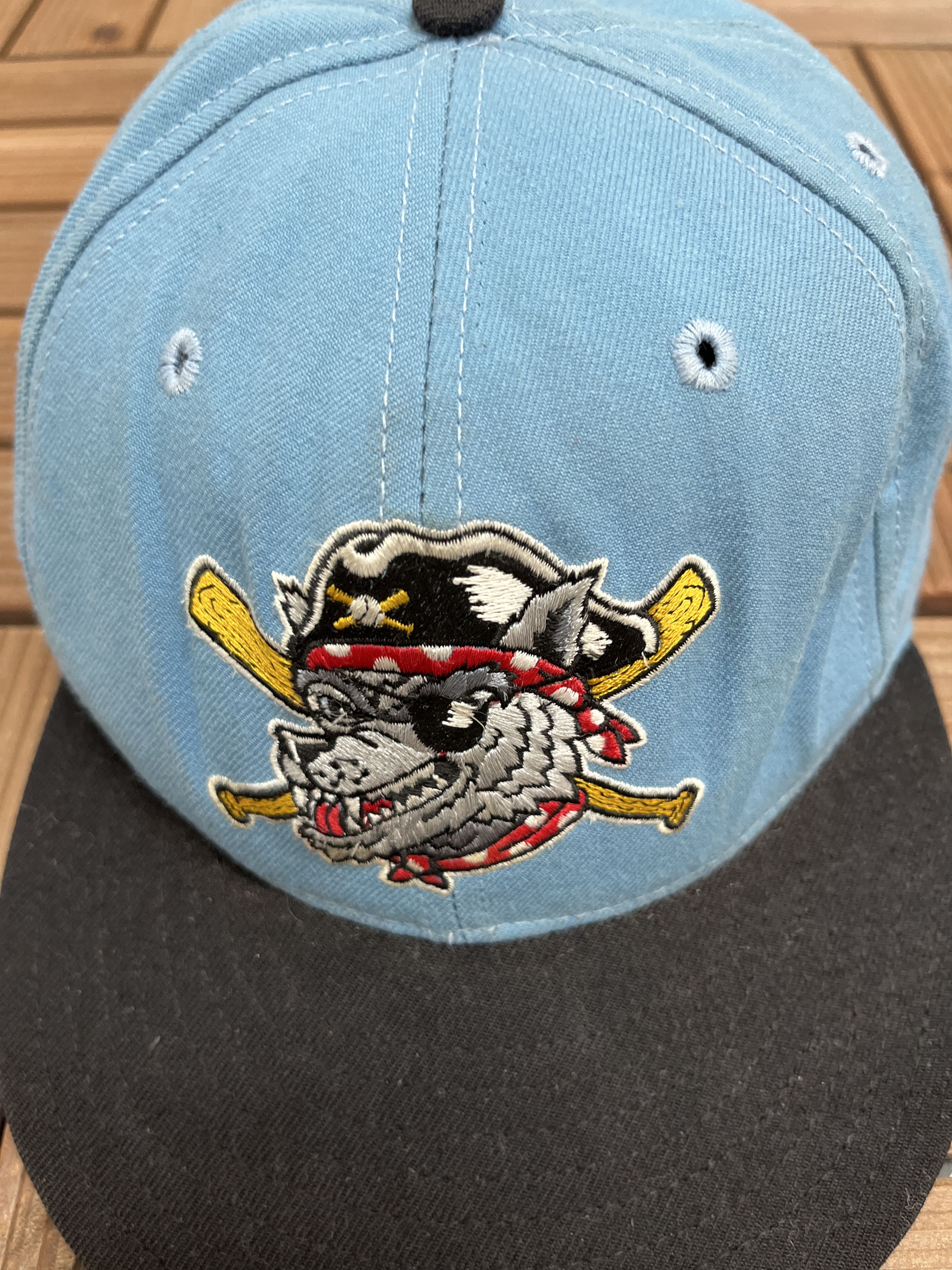 New Era × Vintage Erie SeaWolves Vintage New Era Size 7 5/8 Hat Cap Size ONE SIZE - 3 Thumbnail
