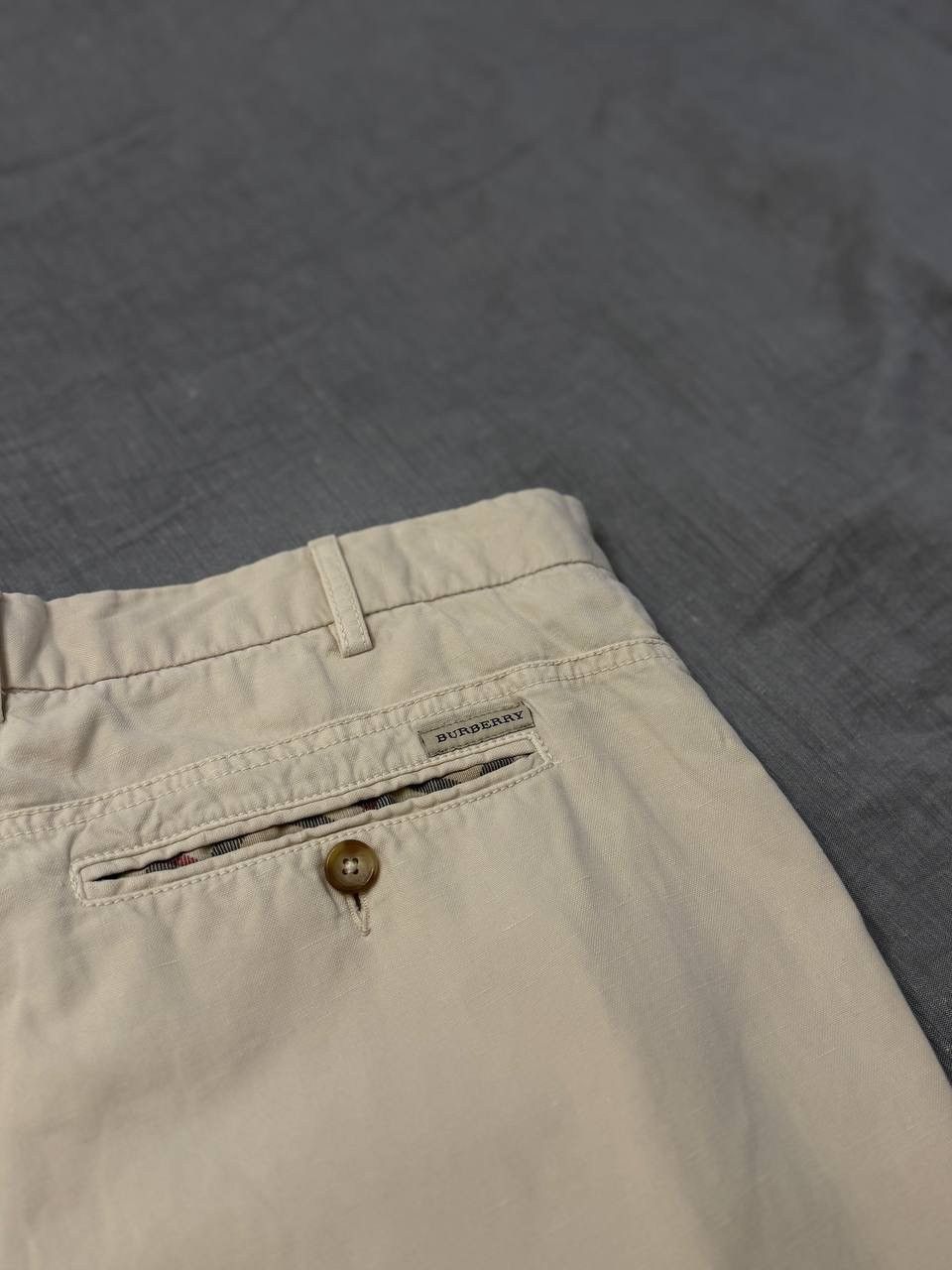 Burberry Burberry London Slim Fit Shorts – Classic Beige Size US 35 - 5 Thumbnail