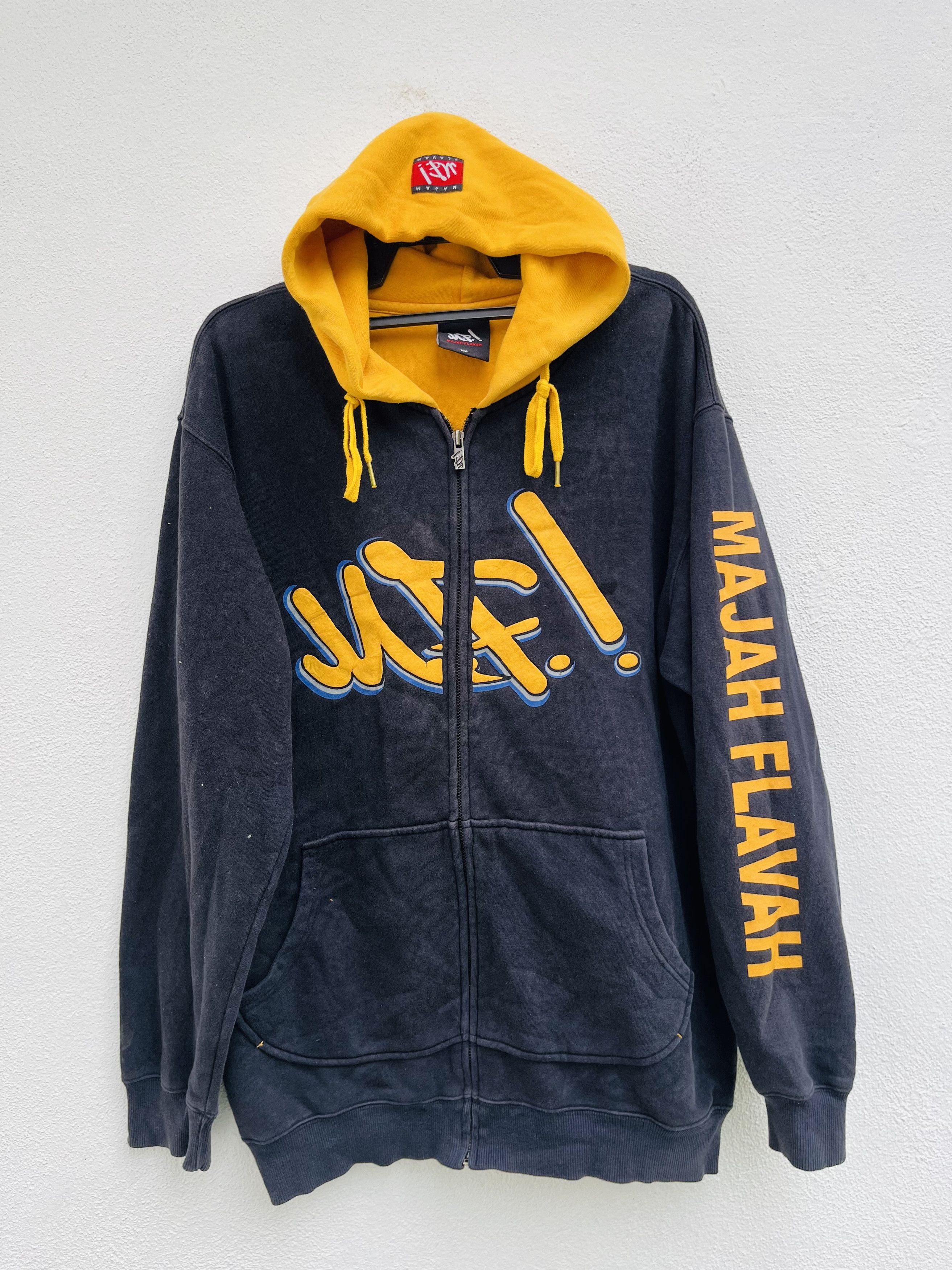 Japanese Brand Vintage Majah Flajah Hip Hop Streetwear Fashion Style Size US L / EU 52-54 / 3 - 1 Thumbnail